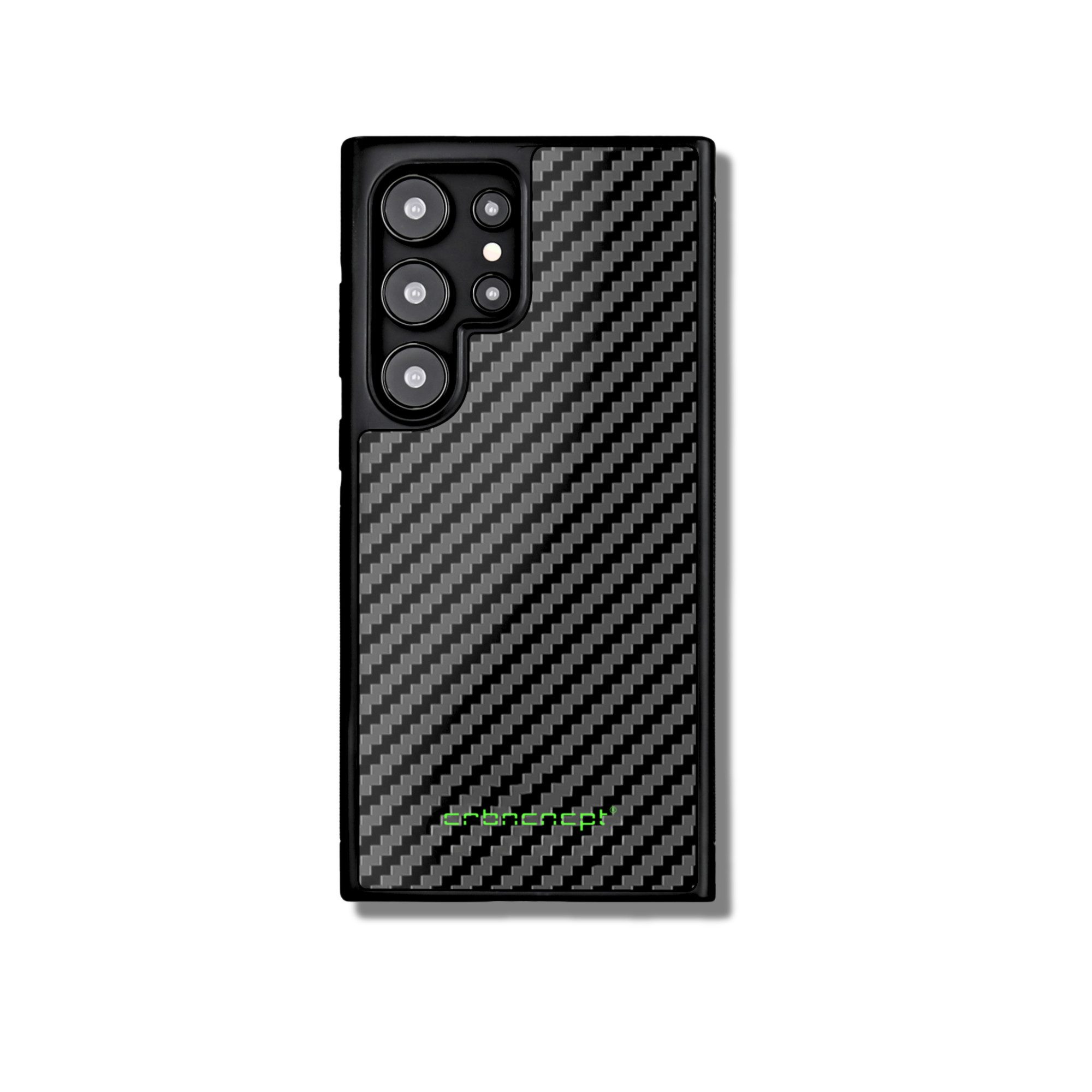 CRBNCNCPT Handyhülle Carbon Fiber Samsung Galaxy S24 S25 Plus Ultra Hülle Case Schwarz, MagSafe, Magnetisch, Superleicht, Ultrarobust