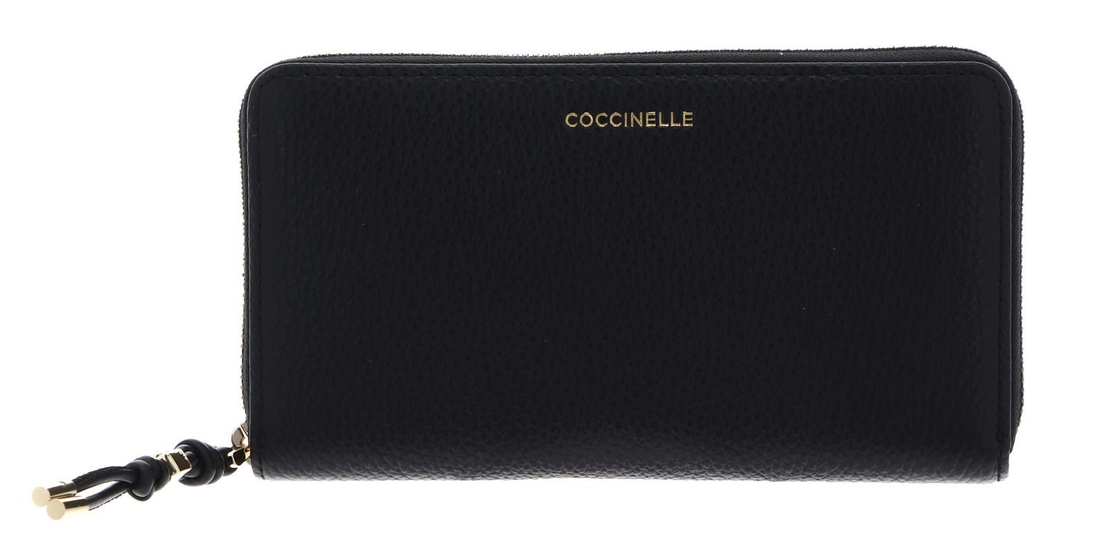 COCCINELLE Geldbörse Wallet Grained Leather, aus echtem Rindsleder