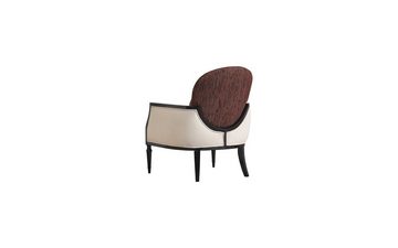JVmoebel Sessel Wohnzimmer Weißer Sessel Designer Einsitzer Luxus Relax 1-Sitzer (1-St., 1x Sessel), Made in Europa