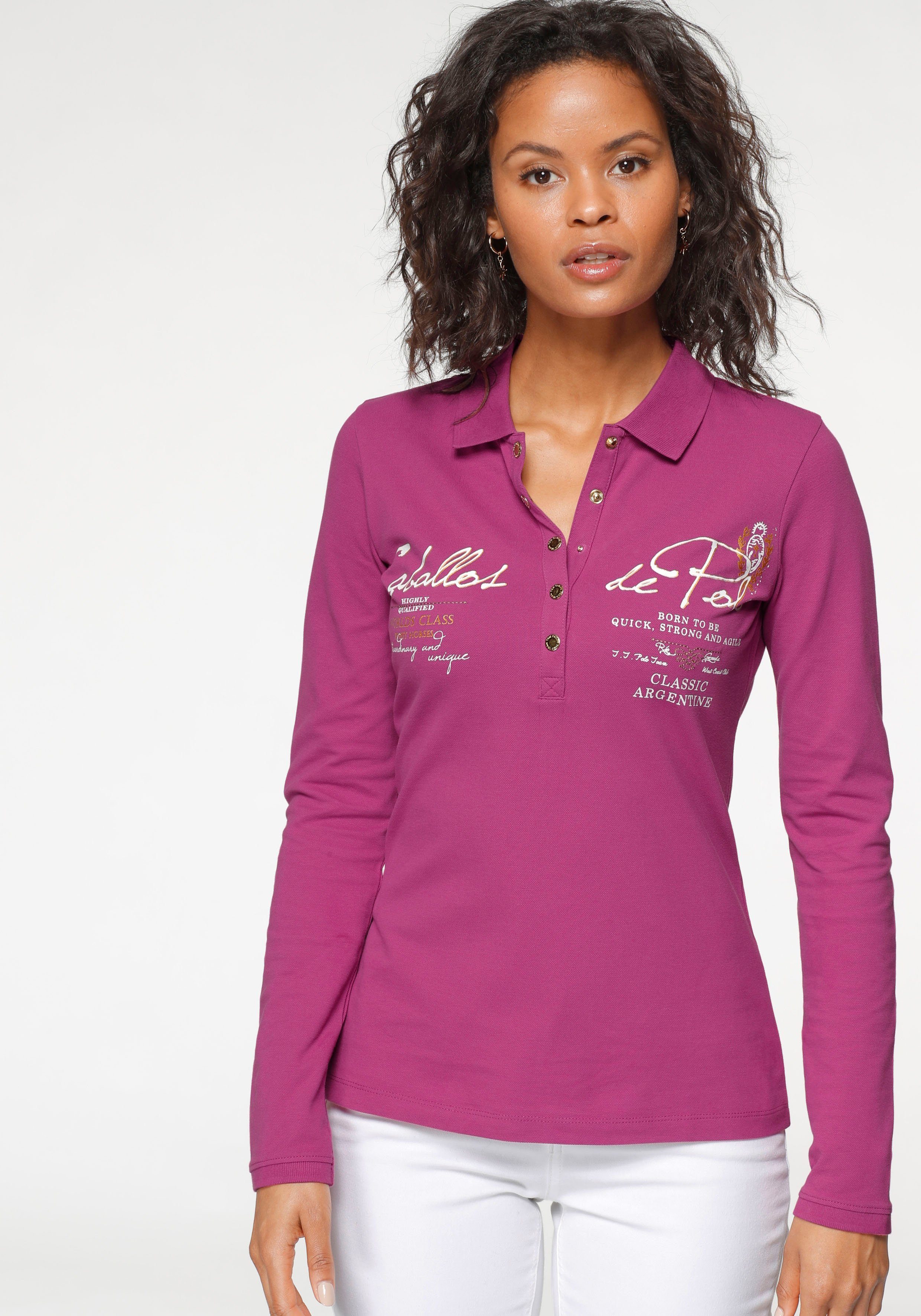 Rosa Damen Polo-Shirts kaufen » Pinke Damen Polo-Shirts | OTTO