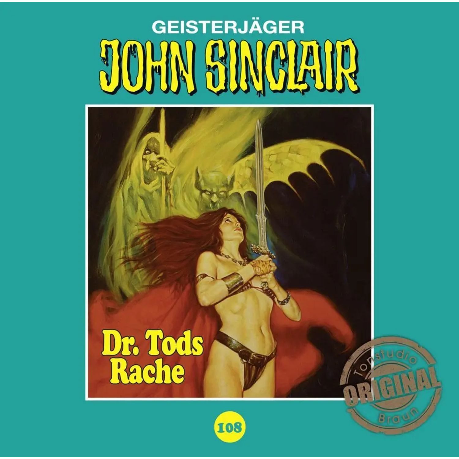 Bastei Lübbe AG Hörspiel John Sinclair Tonstudio Braun - Dr. Tods Rache,1 Audio-CD