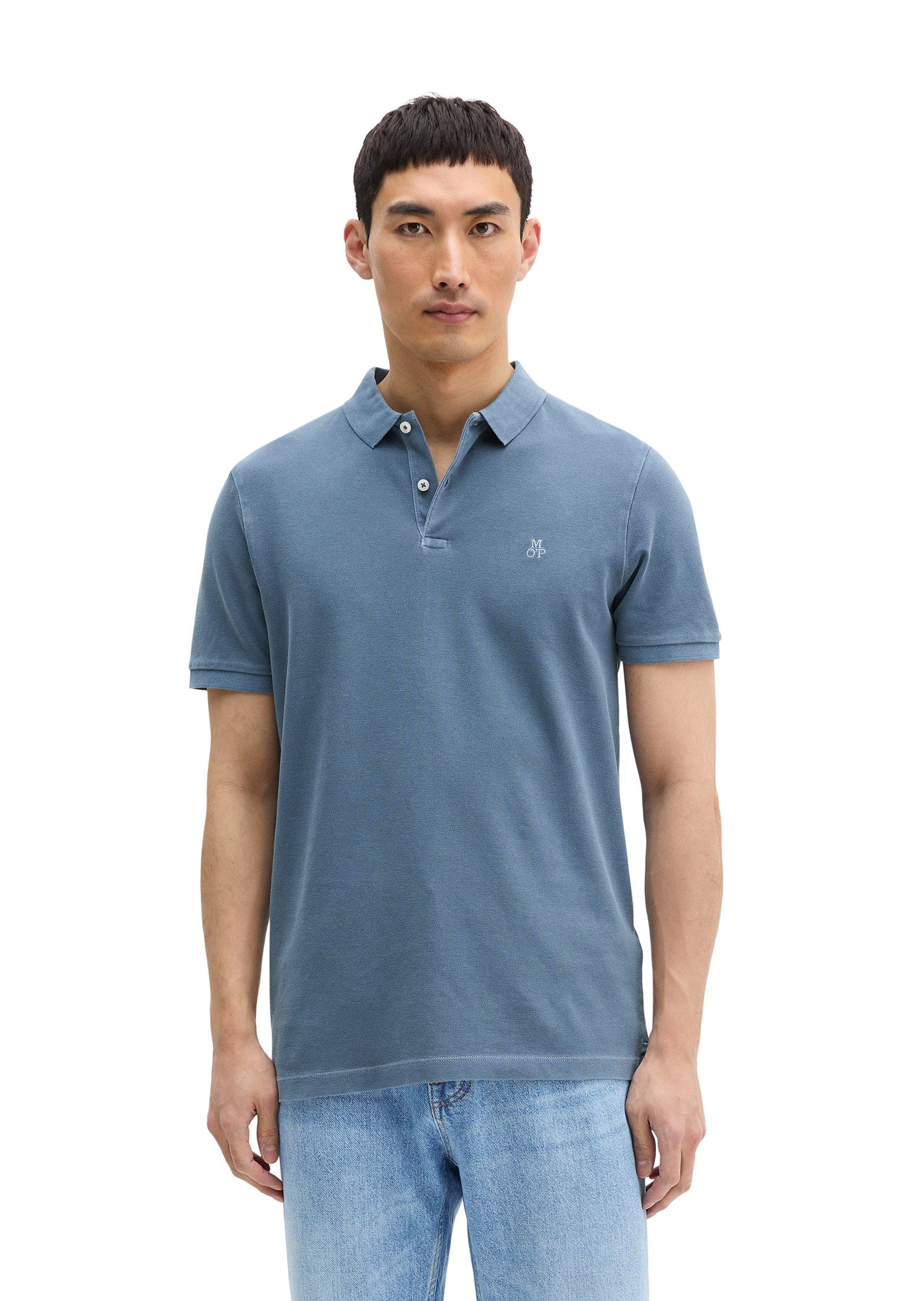 Marc O'Polo Poloshirt aus Organic Cotton-Stretch