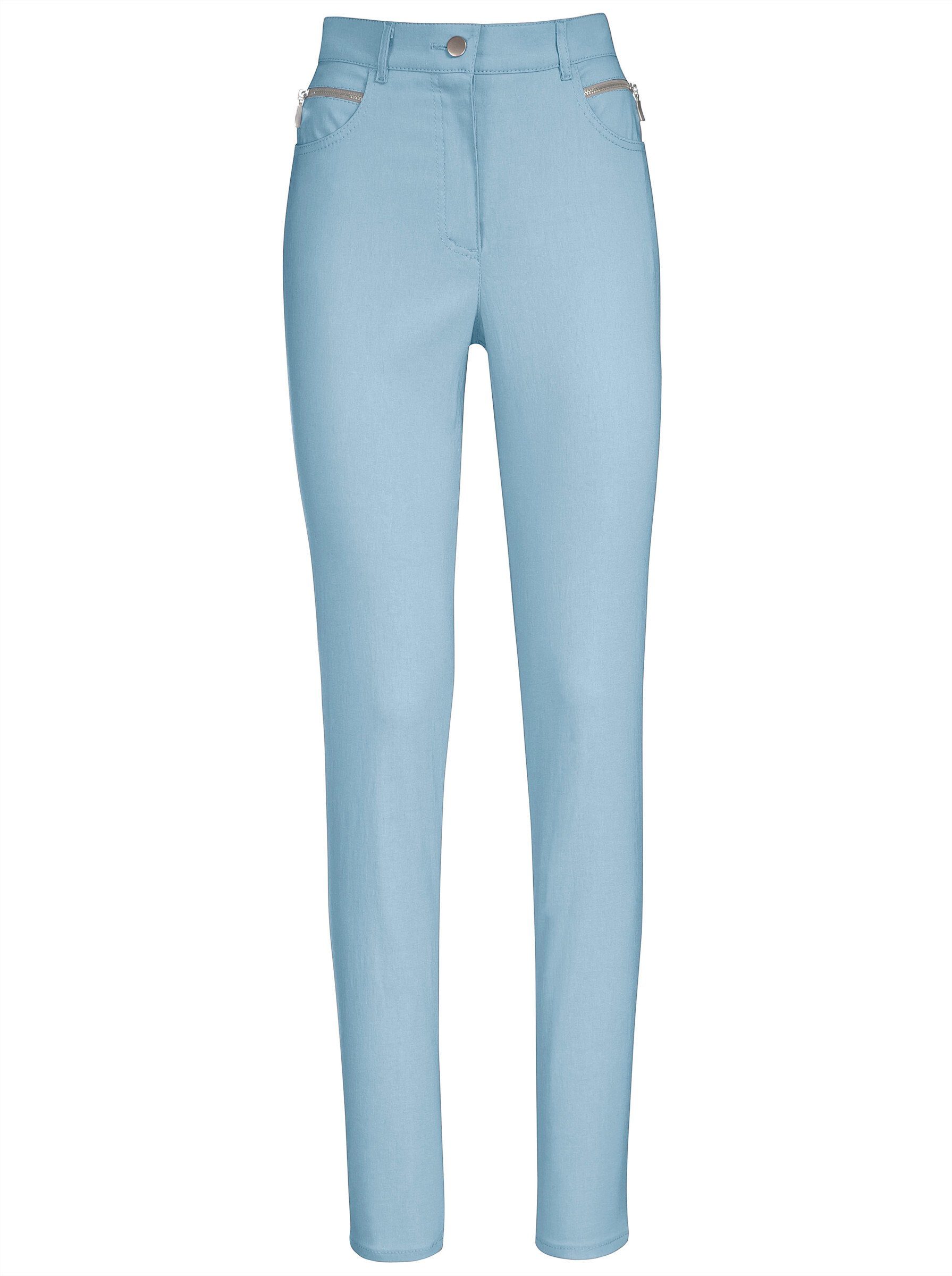 Jerseyhose Hose leicht vertieft