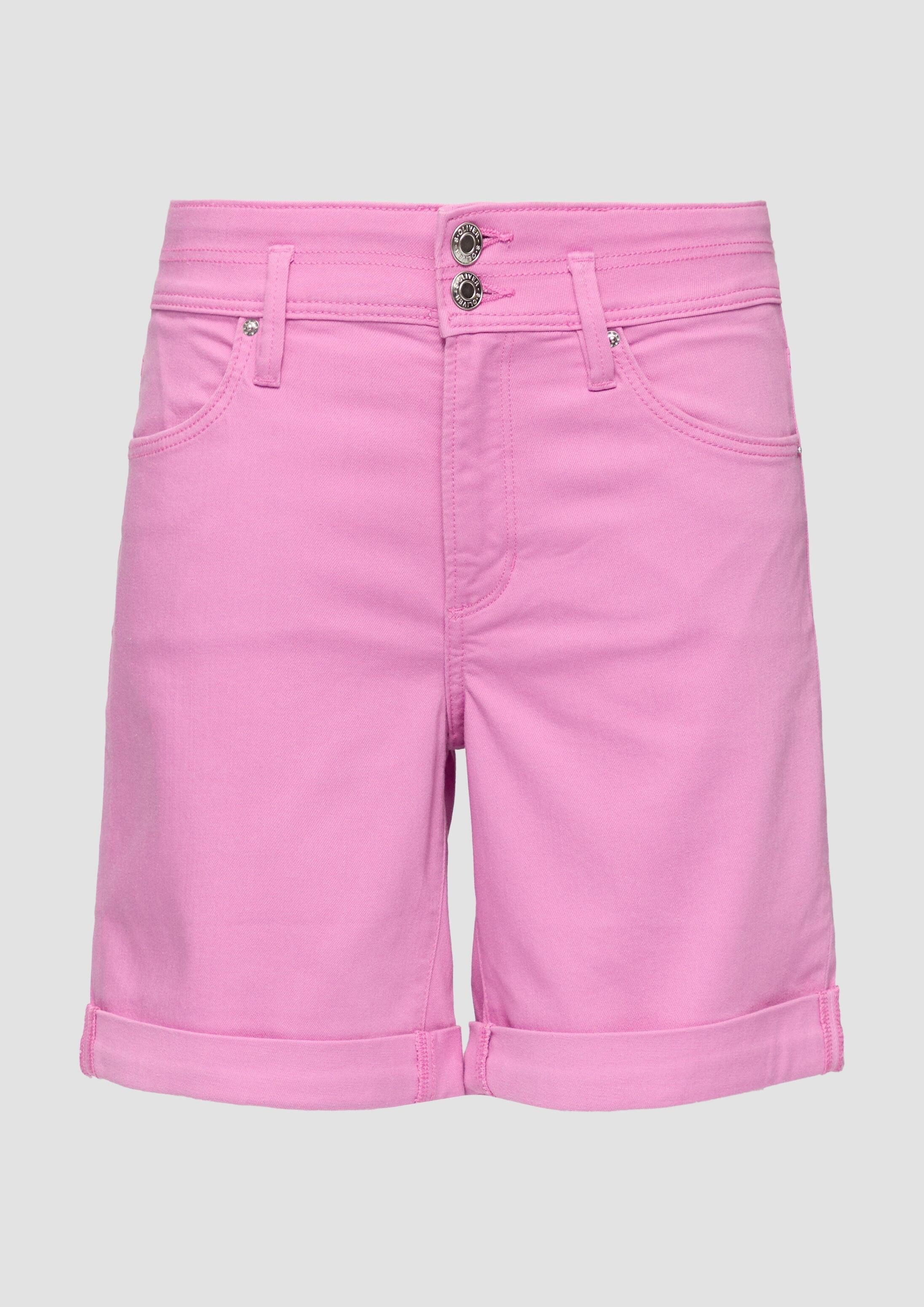 s.Oliver Jeansshorts Jeans-Hose BETSY Bermuda-Jeans Betsy / Slim Fit / Slim Leg / mit gekrempeltem Saum