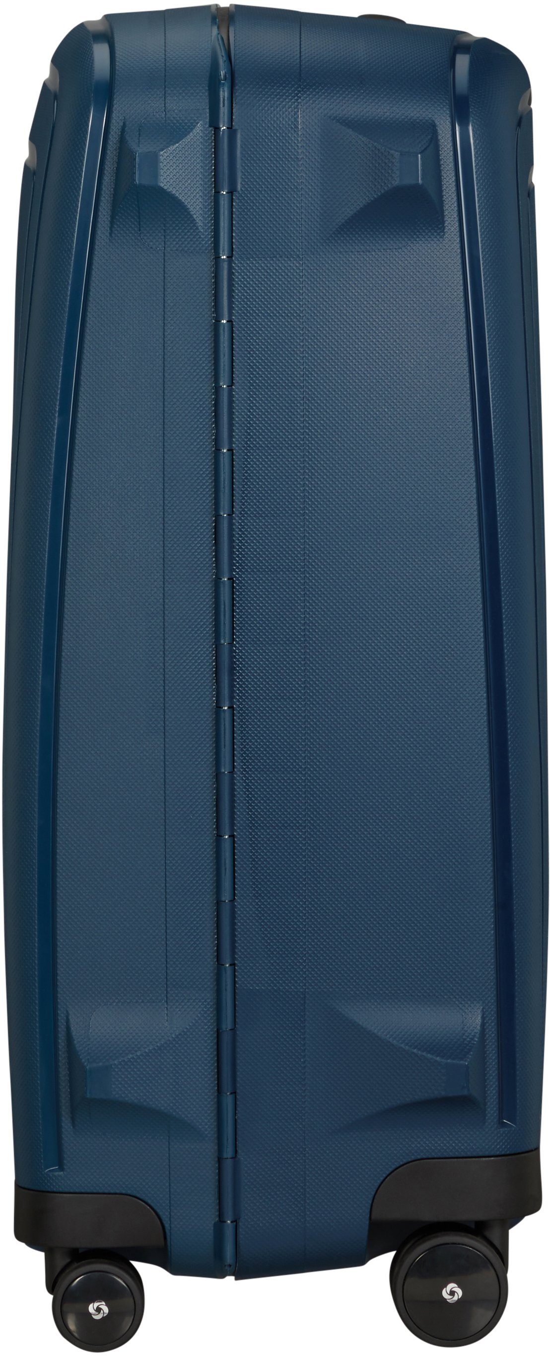 Samsonite Made enthält Hartschalen-Trolley 69 4 Navy cm, Blue Europe; recyceltes Eco, Rollen, S'CURE Material in