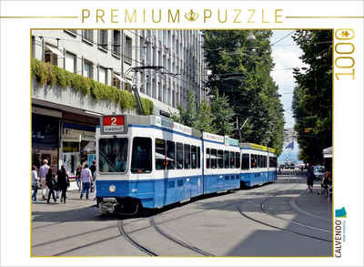 CALVENDO Puzzle CALVENDO Puzzle Zürich (Schweiz) 1000 Teile Lege-Größe 64 x 48 cm Foto-Puzzle Bild von Wolfgang Gerstner, 1000 Puzzleteile