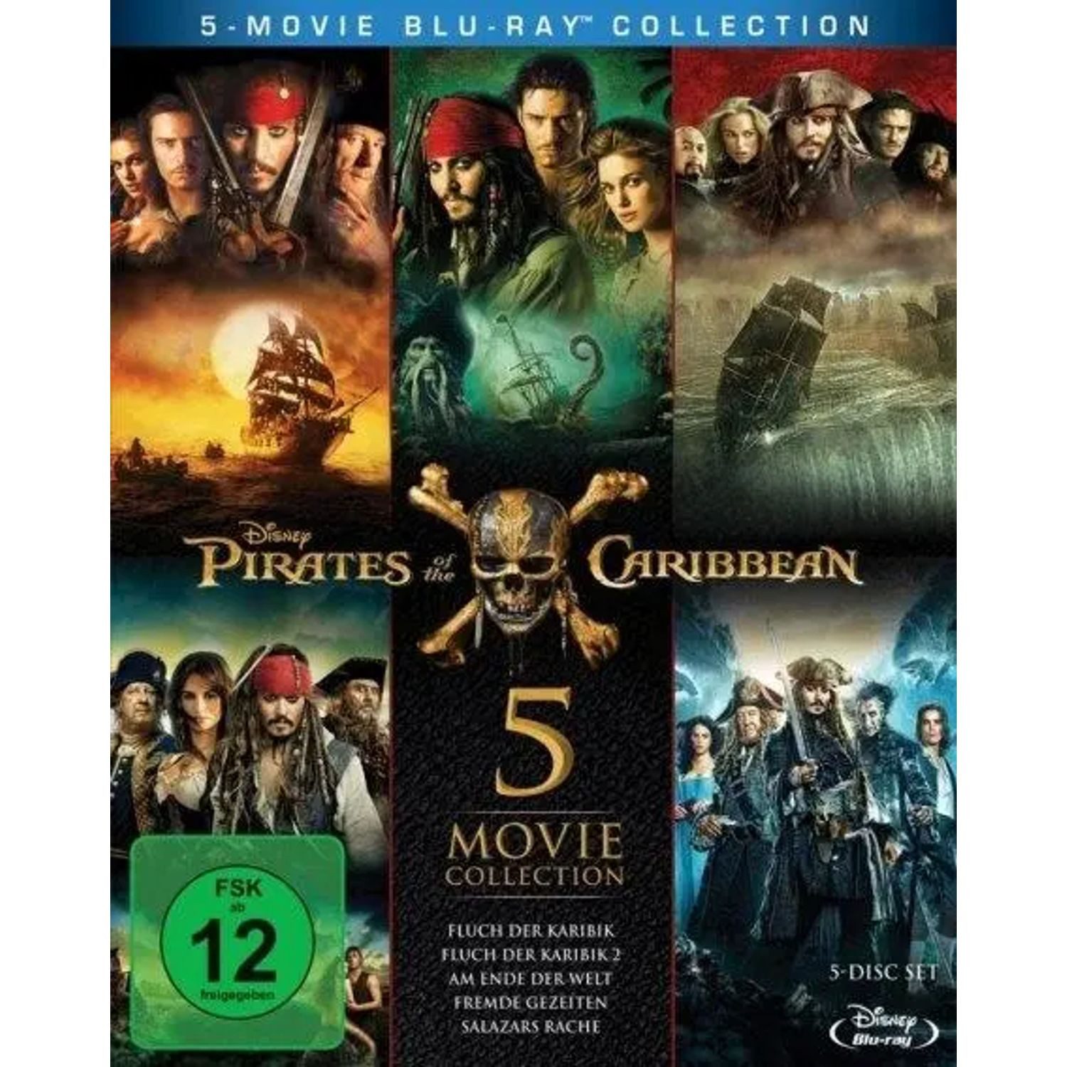 Blu-ray Pirates of the Caribbean