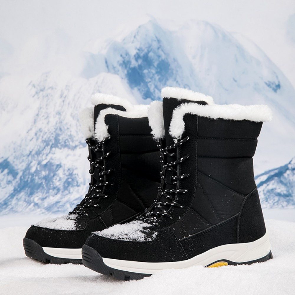 HUSK'SWARE Schneeschuhe warm gefütterte Schneestiefel (Warme Wanderschuhe, High-Top-Schuhe), Warmes Innenfutter – Bild 4 von 5