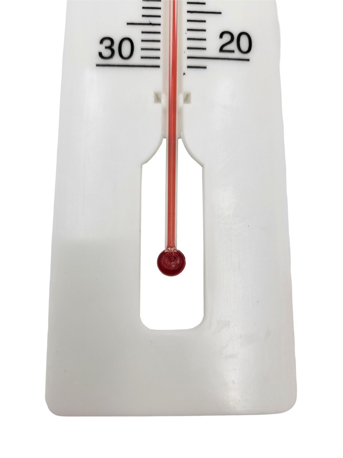 BURI Gartenthermometer Jumbo Gartenthermometer Außenthermometer 6,5 x 40 Thermometer