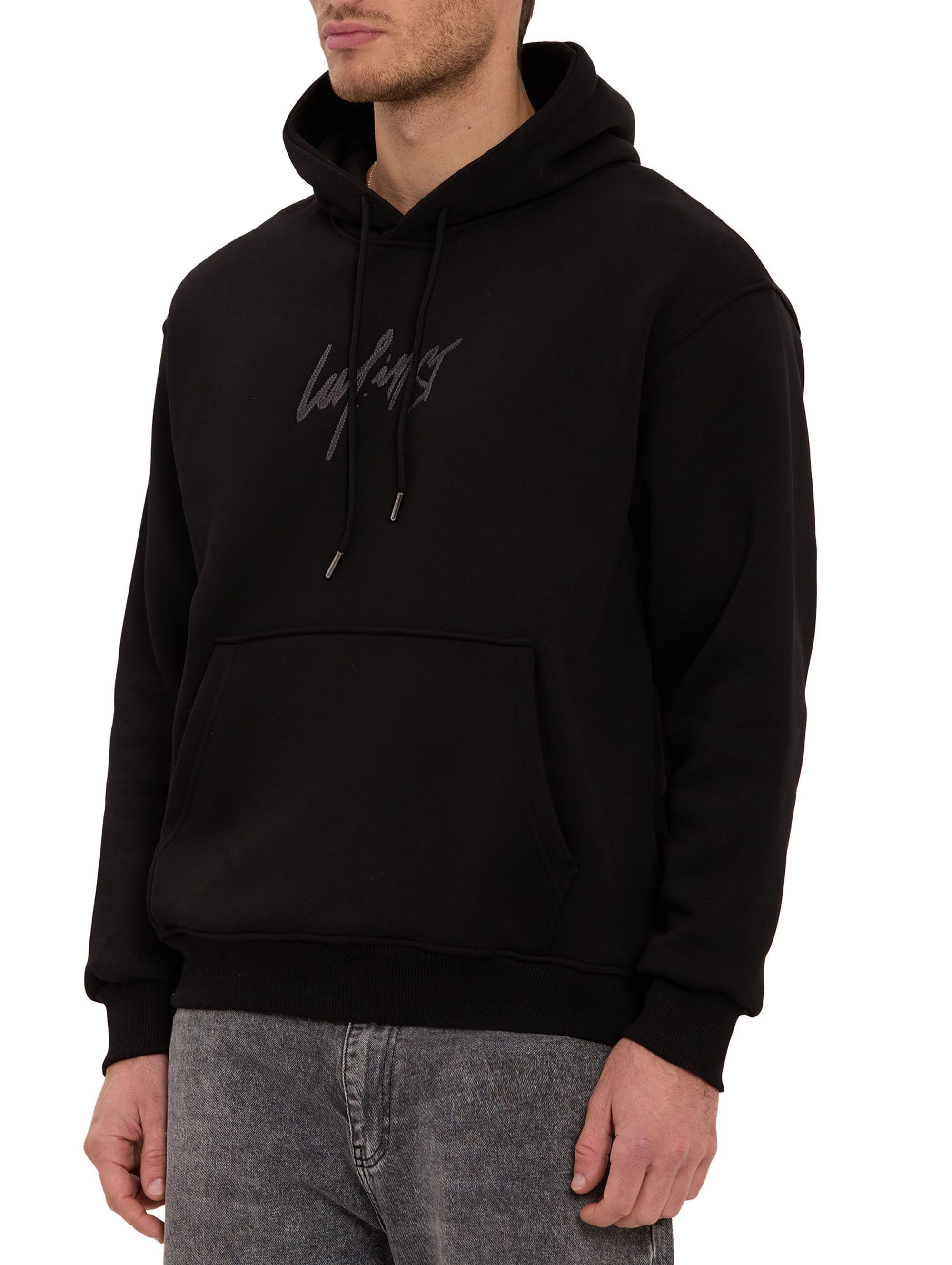RedBridge Hoodie mit Print Oversized Kapuzenpullover weich und bequem