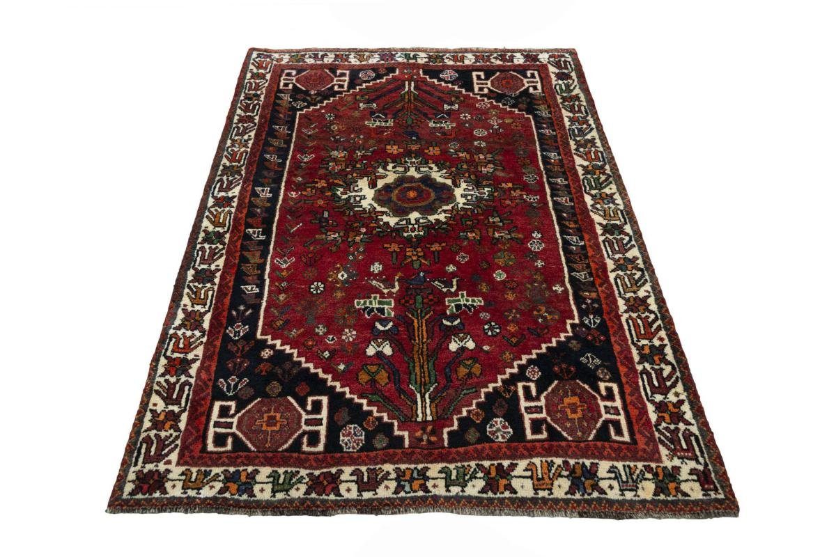 mm Orientteppich Höhe: Orientteppich Shiraz 10 122x178 / Handgeknüpfter rechteckig, Perserteppich, Nain Trading,