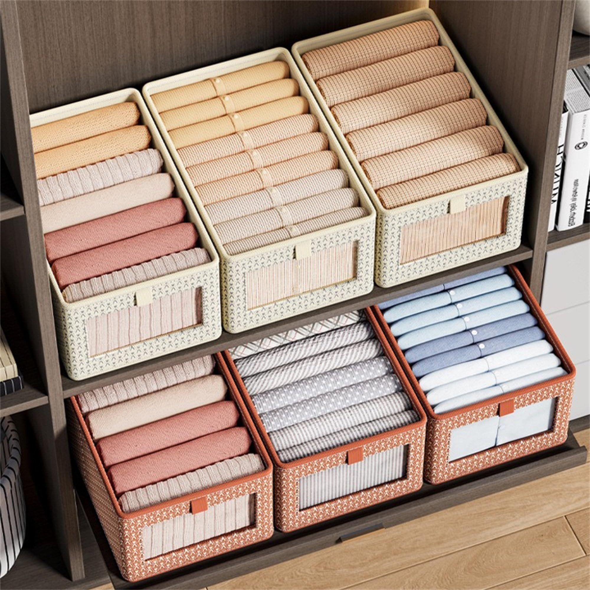 Coonoor Aufbewahrungsbox Wardrobe Organizer, Faltbox Aufbewahrungskiste günstig online kaufen