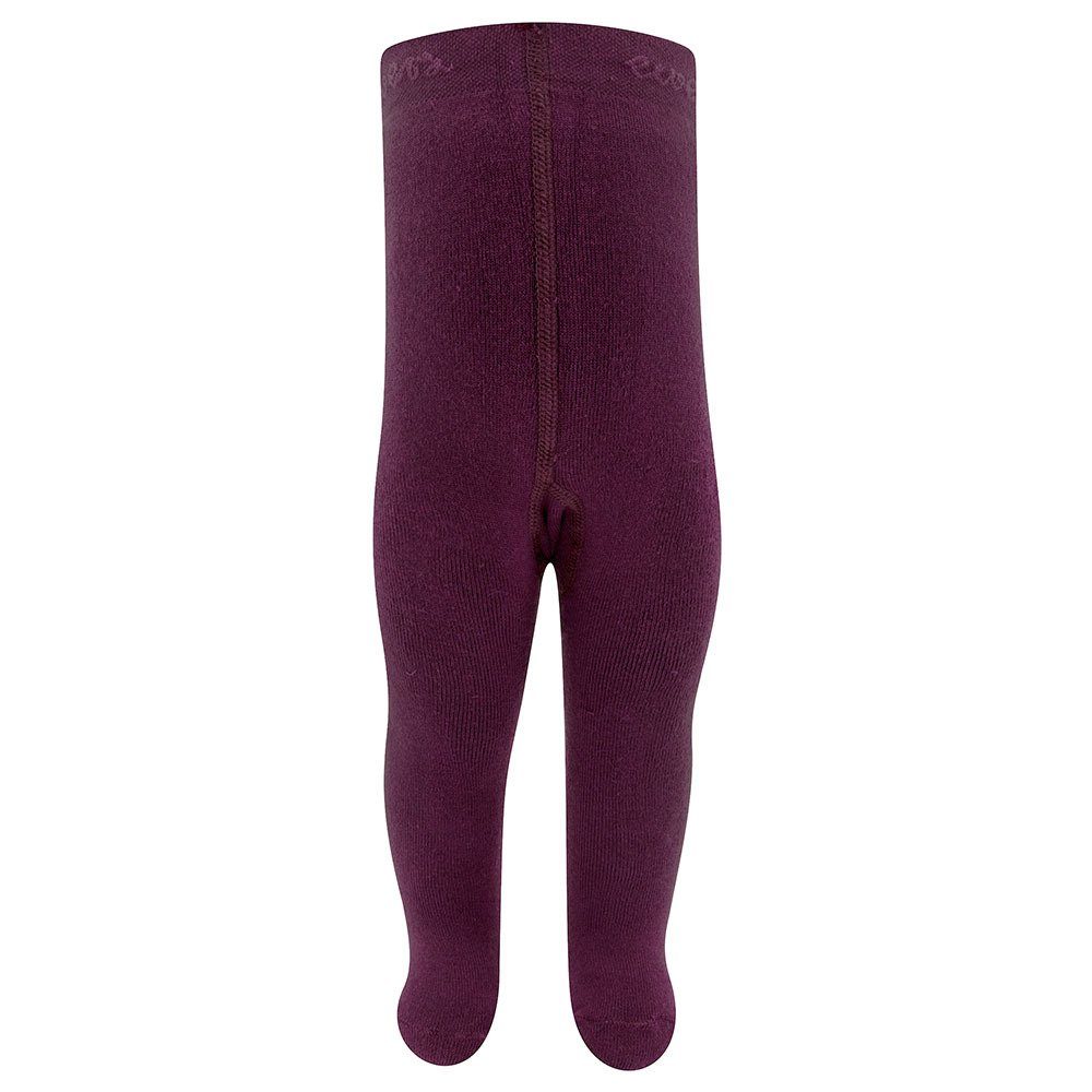 Uni Strumpfhose Baumwollanteil rot Thermo hoher Thermostrumpfhose Ewers