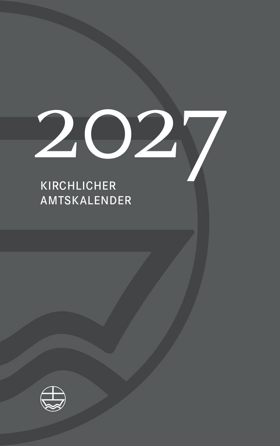 Kirchlicher Amtskalender 2027 – grau / diverse