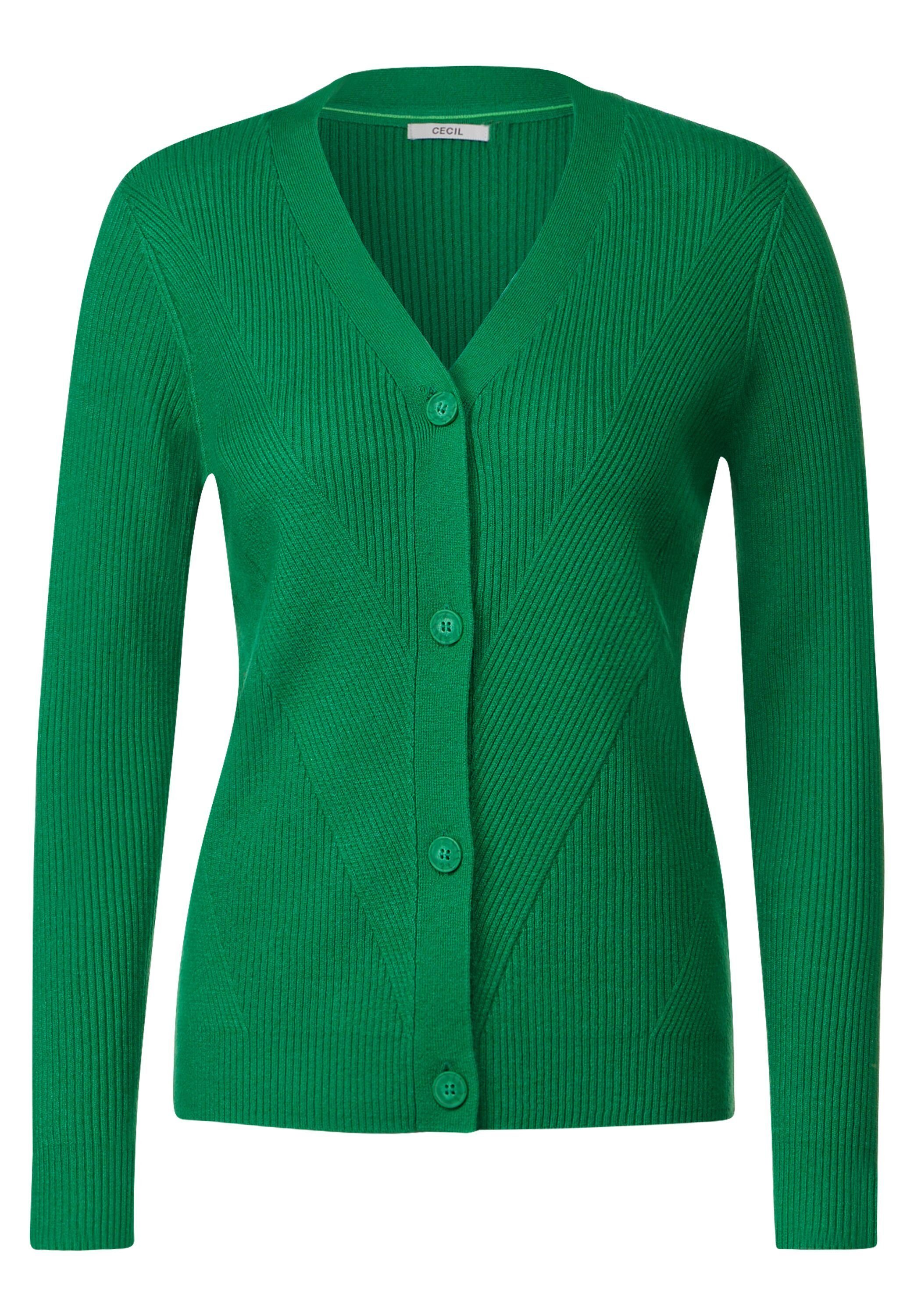 Cecil Strickpullover bright green melange