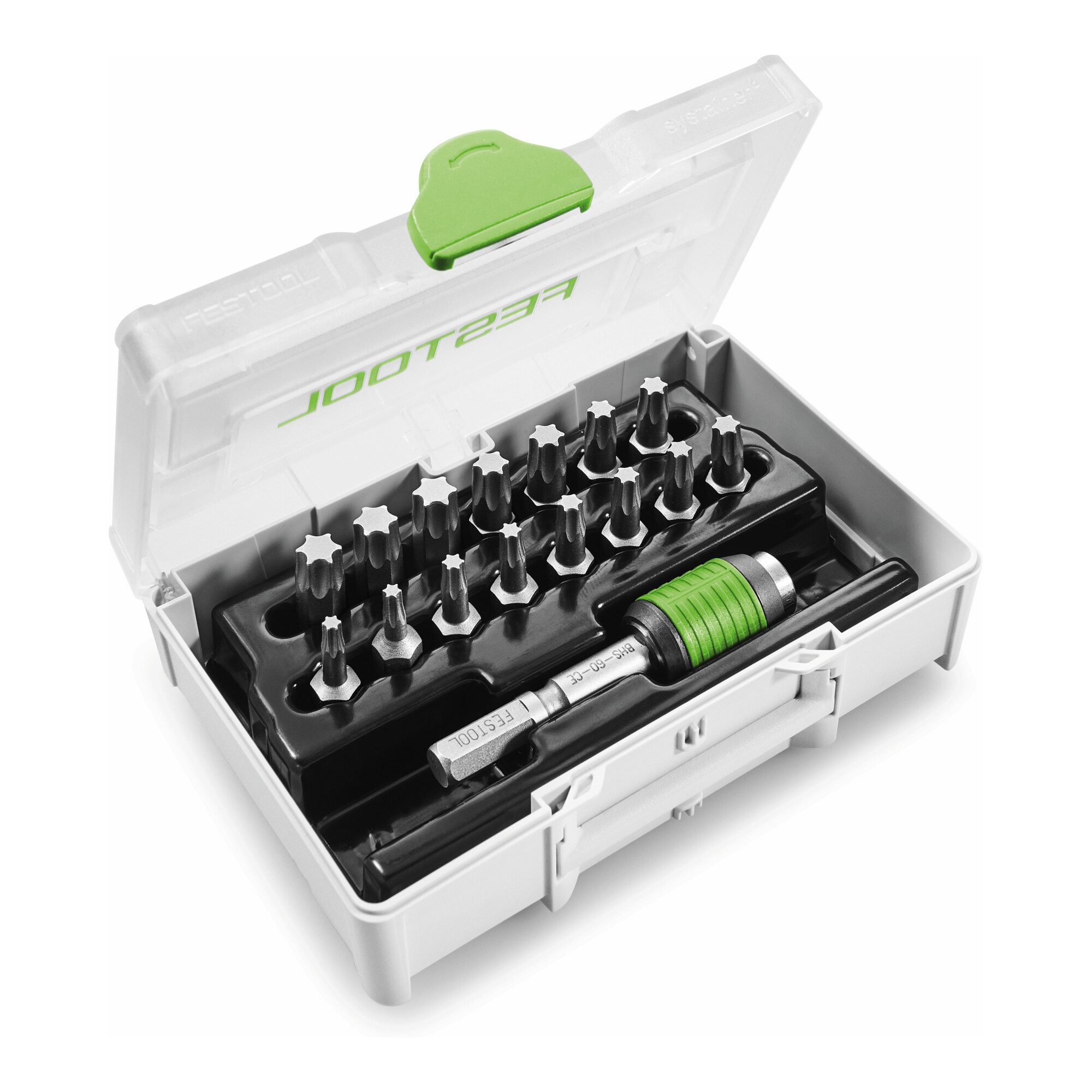 FESTOOL Bit-Set Festool Bit-Sortiment SYS3 XXS CE-TX BHS 60