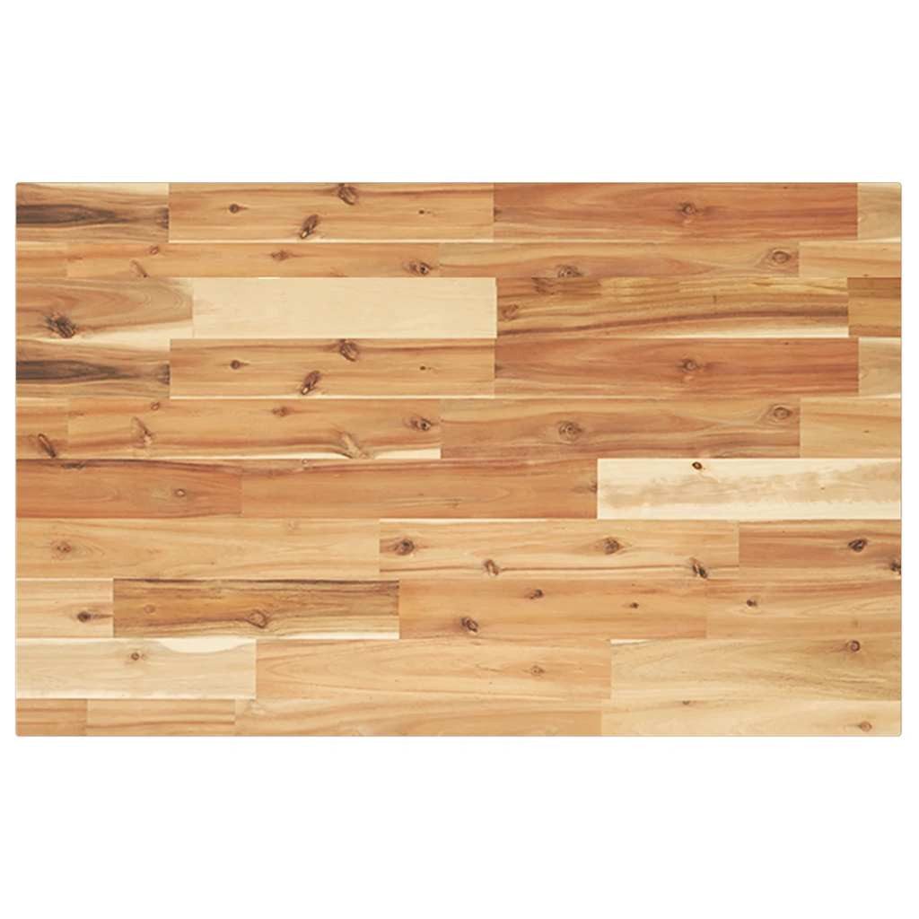 vidaXL Schreibtischplatte Schreibtischplatte Ölbeschichtung 100x50x2 cm Massivholz