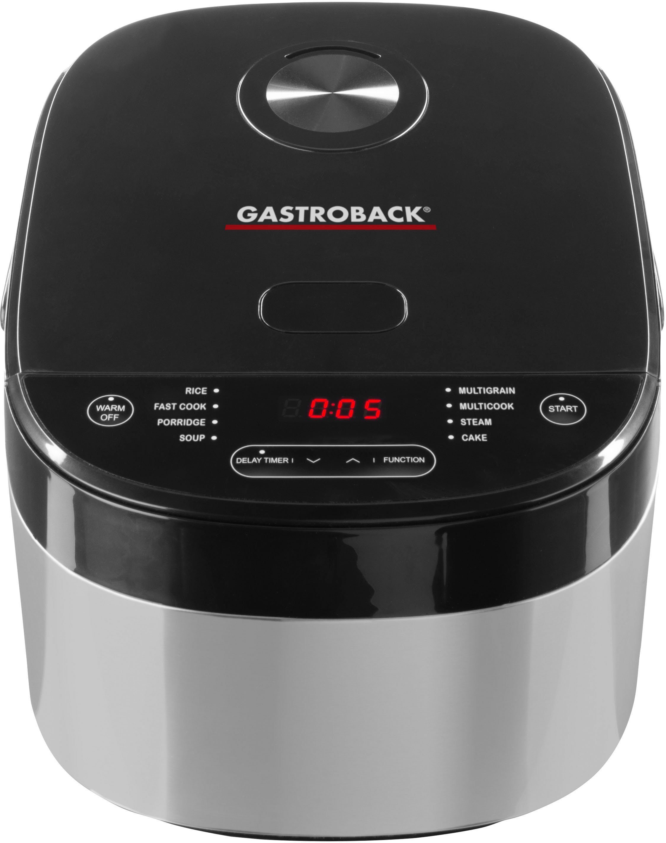 Gastroback Multikocher Design Multicook Pro 42527, 790 W, 5 l Schüssel