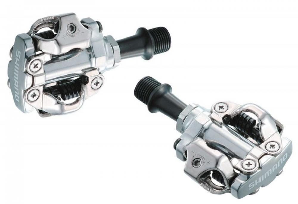 Shimano Klickpedale SHIMANO Pedal PD-M540 Pedal - Offene Konstruktion für Geländeeinsatz