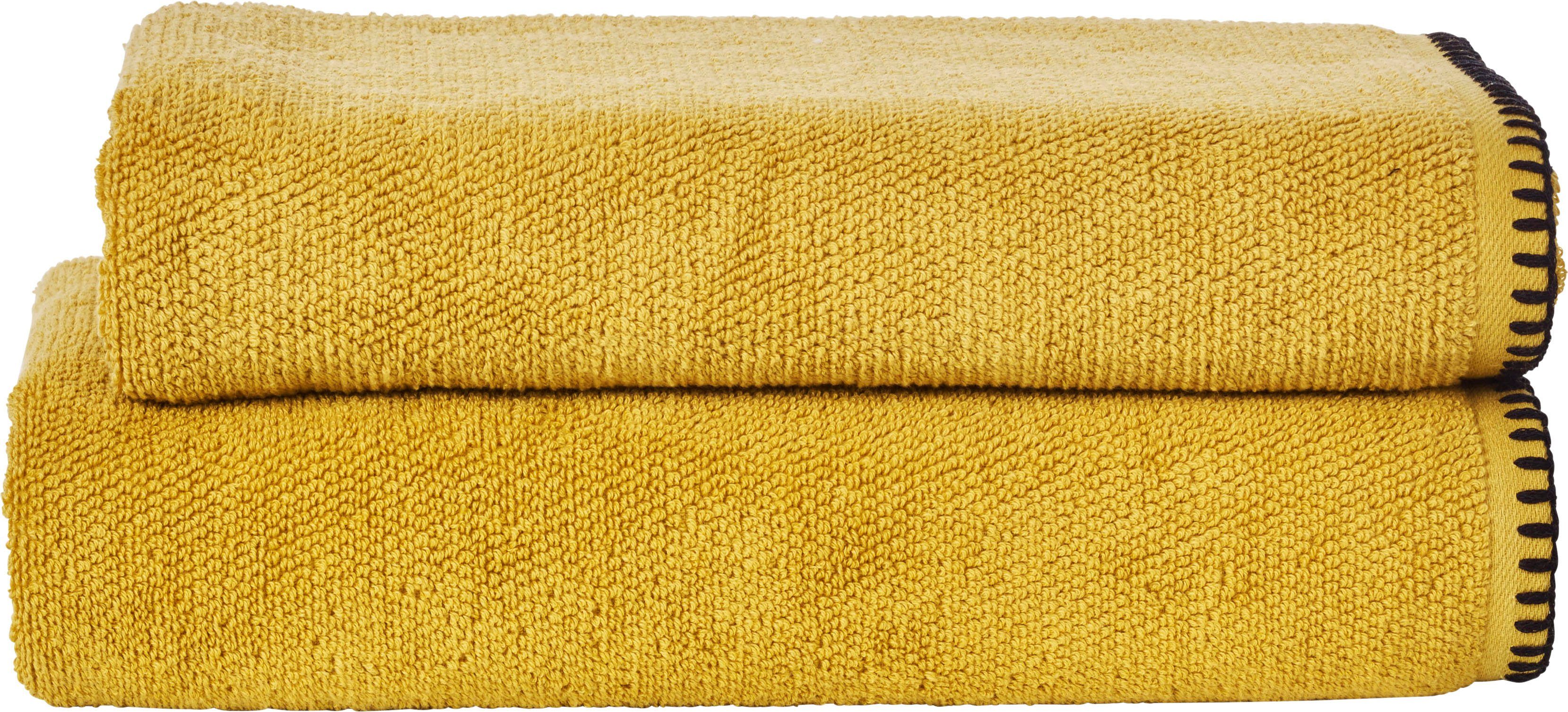 done.® Duschtuch Deluxe Prime, Zwirnfrottee (1-St), günstig online kaufen