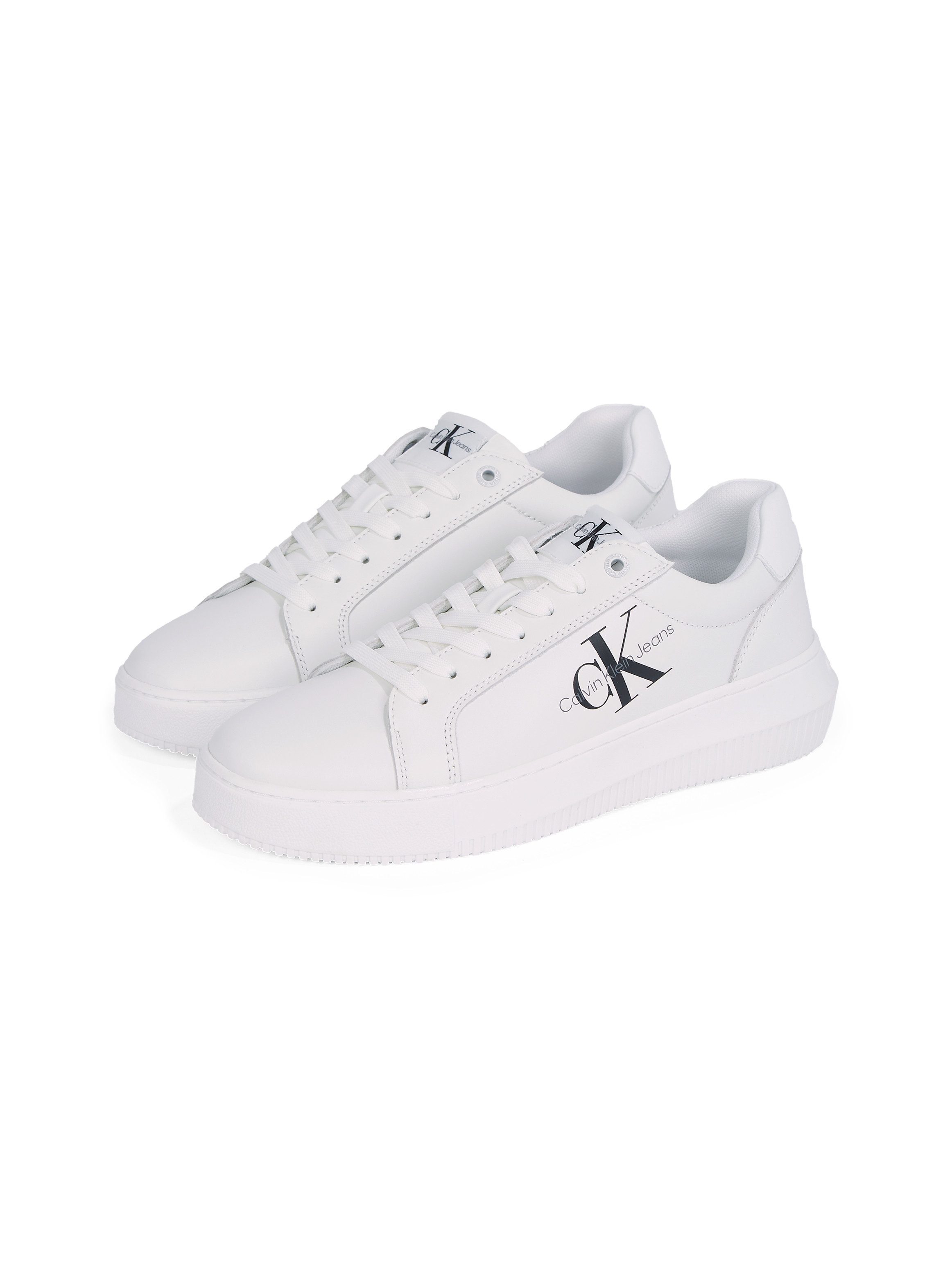 CHUNKY CUPSOLE MONO LTH WN Plateausneaker