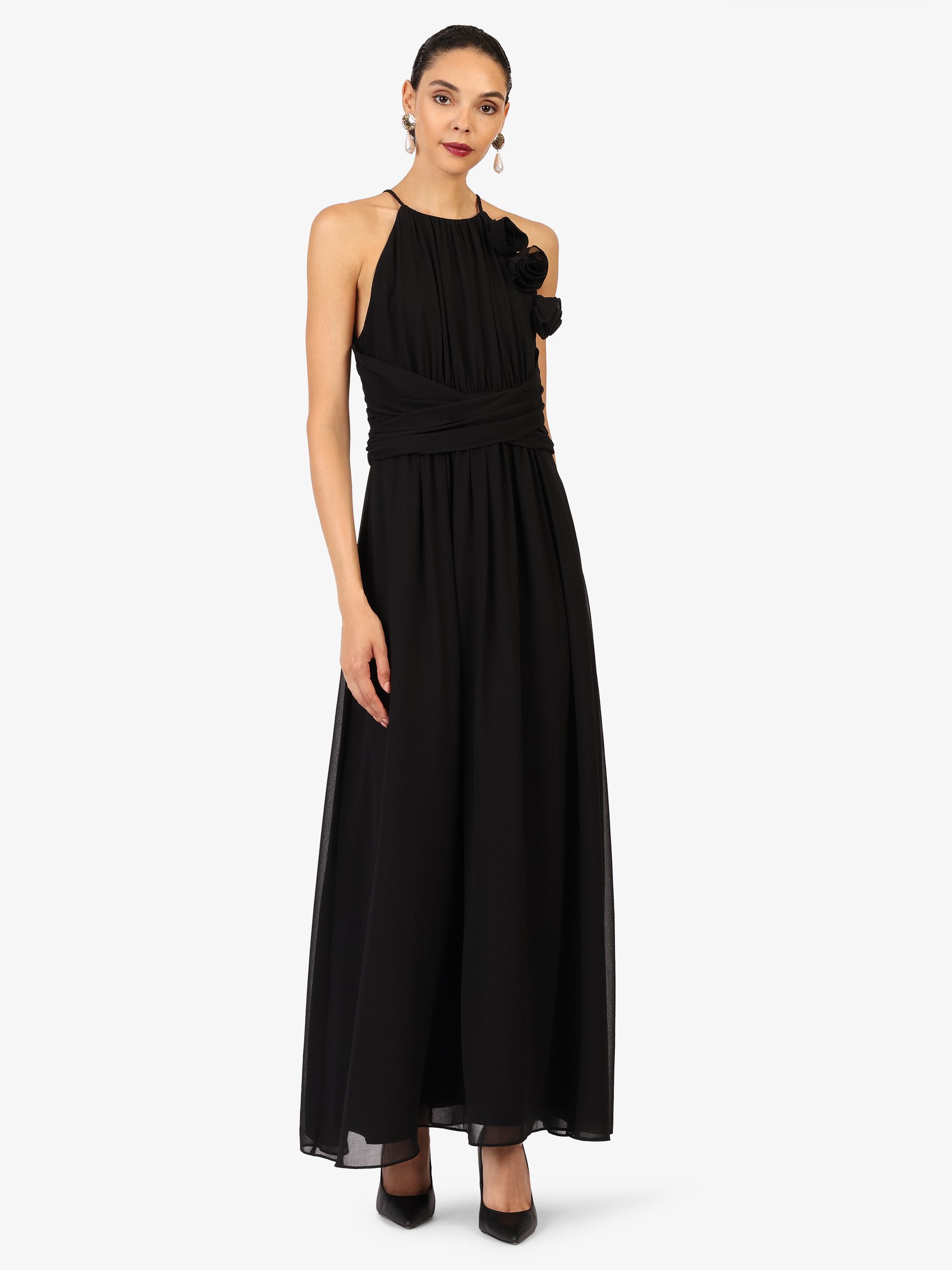Kraimod Abendkleid mit Rosenapplikationen günstig online kaufen