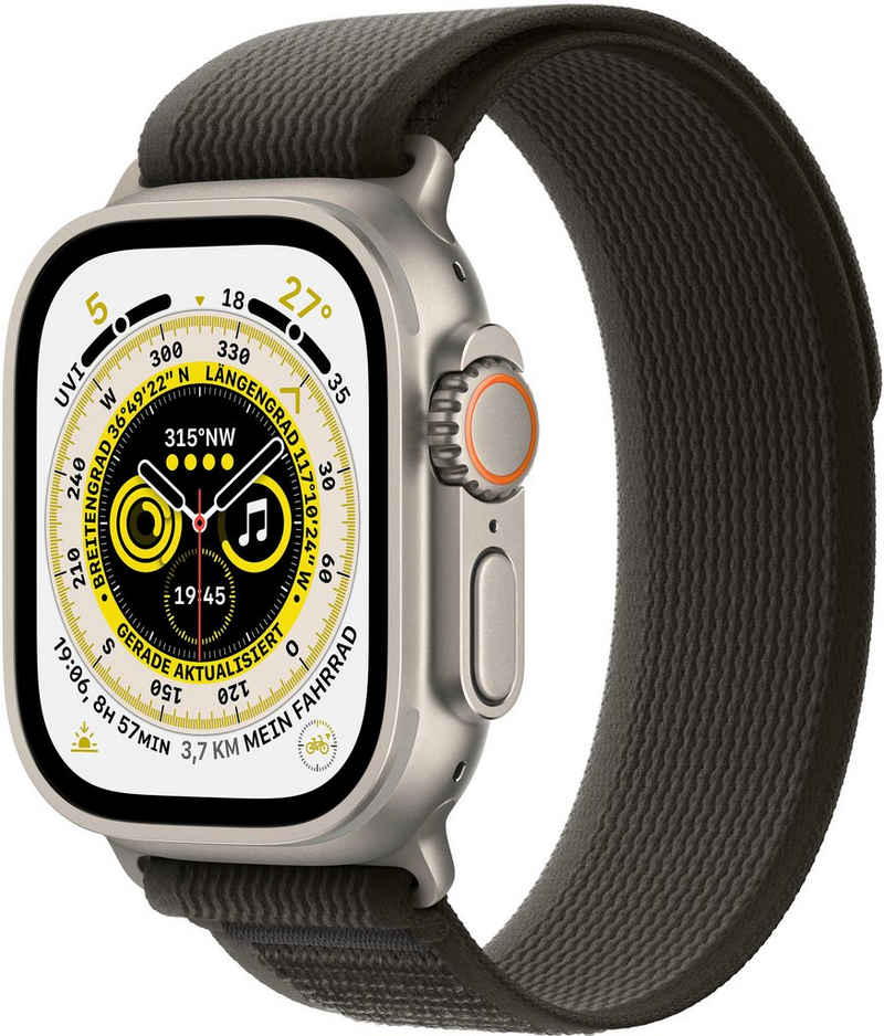 Apple Watch Ultra GPS + Cellular 49mm Trail S/M Watch, Gemacht für extreme Anforderungen