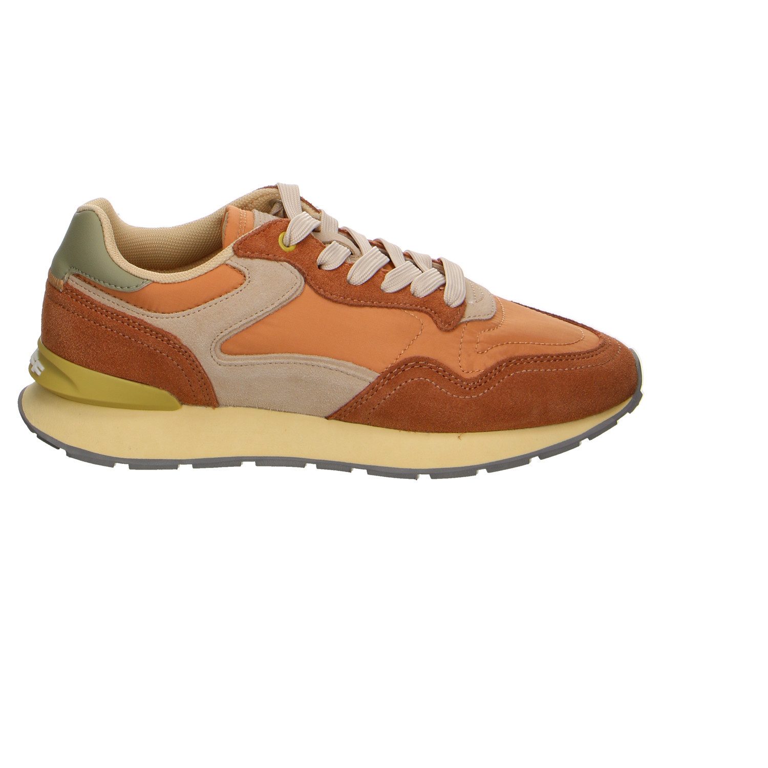 Hoff Hoff City Retro Peach Velour Schnürschuhe braun Schnürschuh