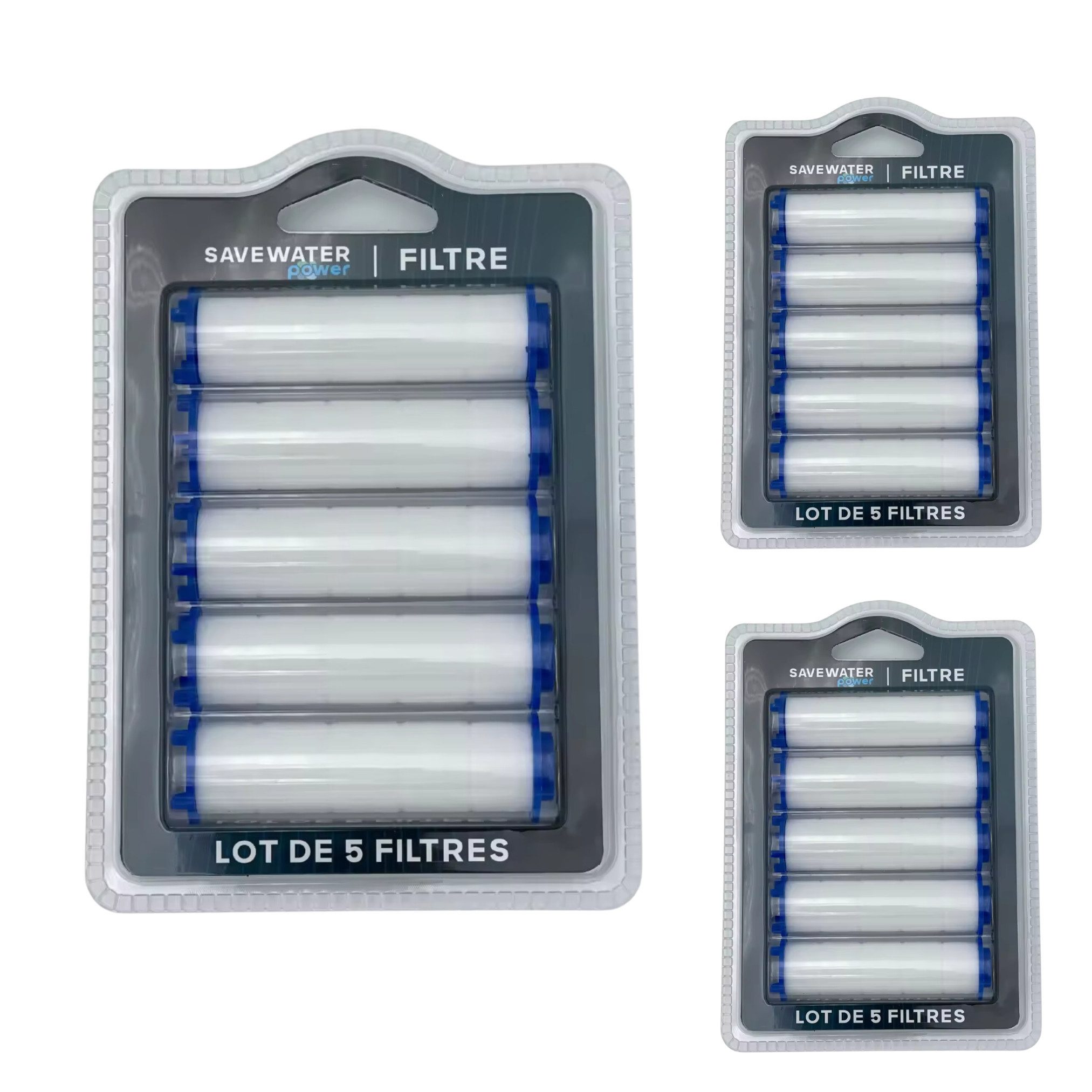 Best Direct® Handbrause Savewater Power Filter, (Spar-Set, 15-tlg., 5er, 10 günstig online kaufen