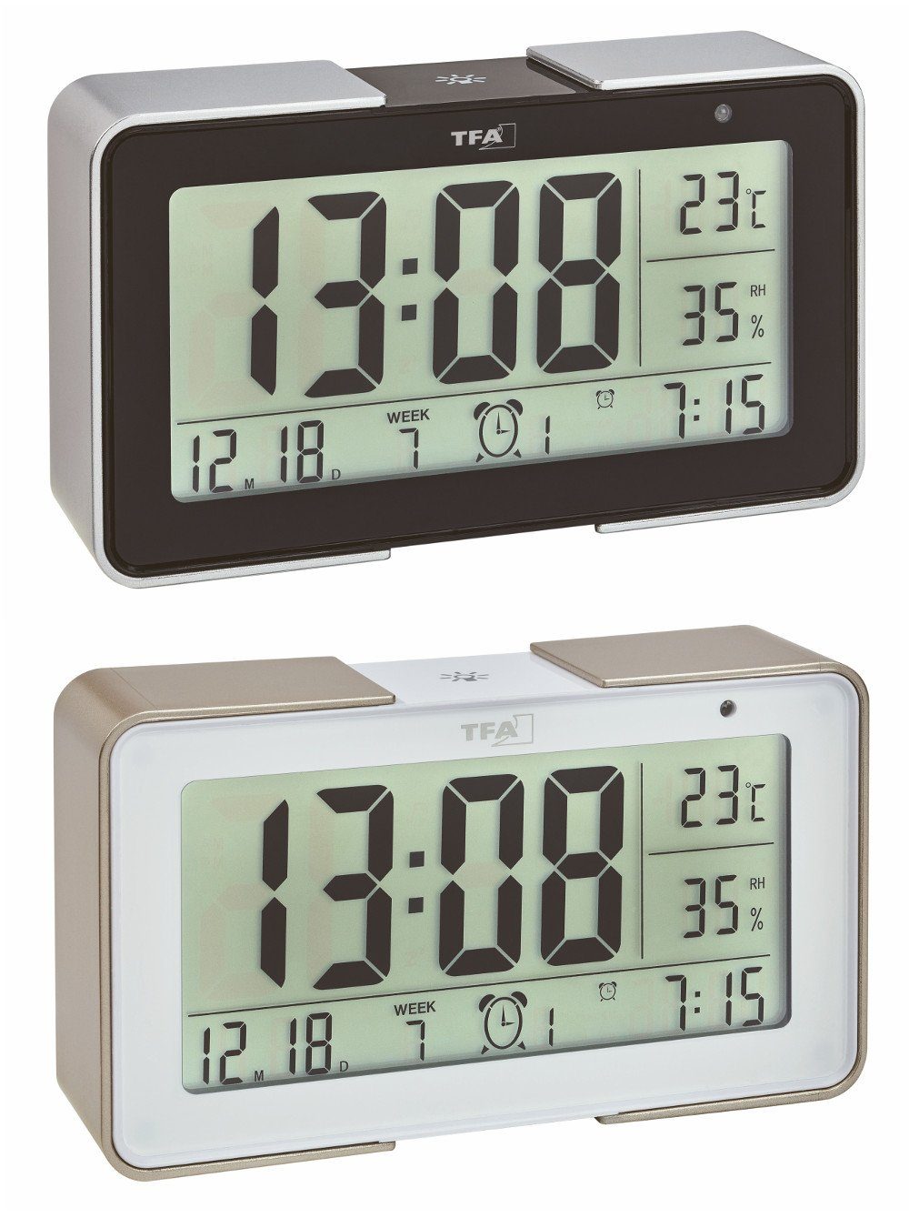 TFA Dostmann Funkwecker Melody mit verschiedenen Wecktönen TFA 60.2540 günstig online kaufen