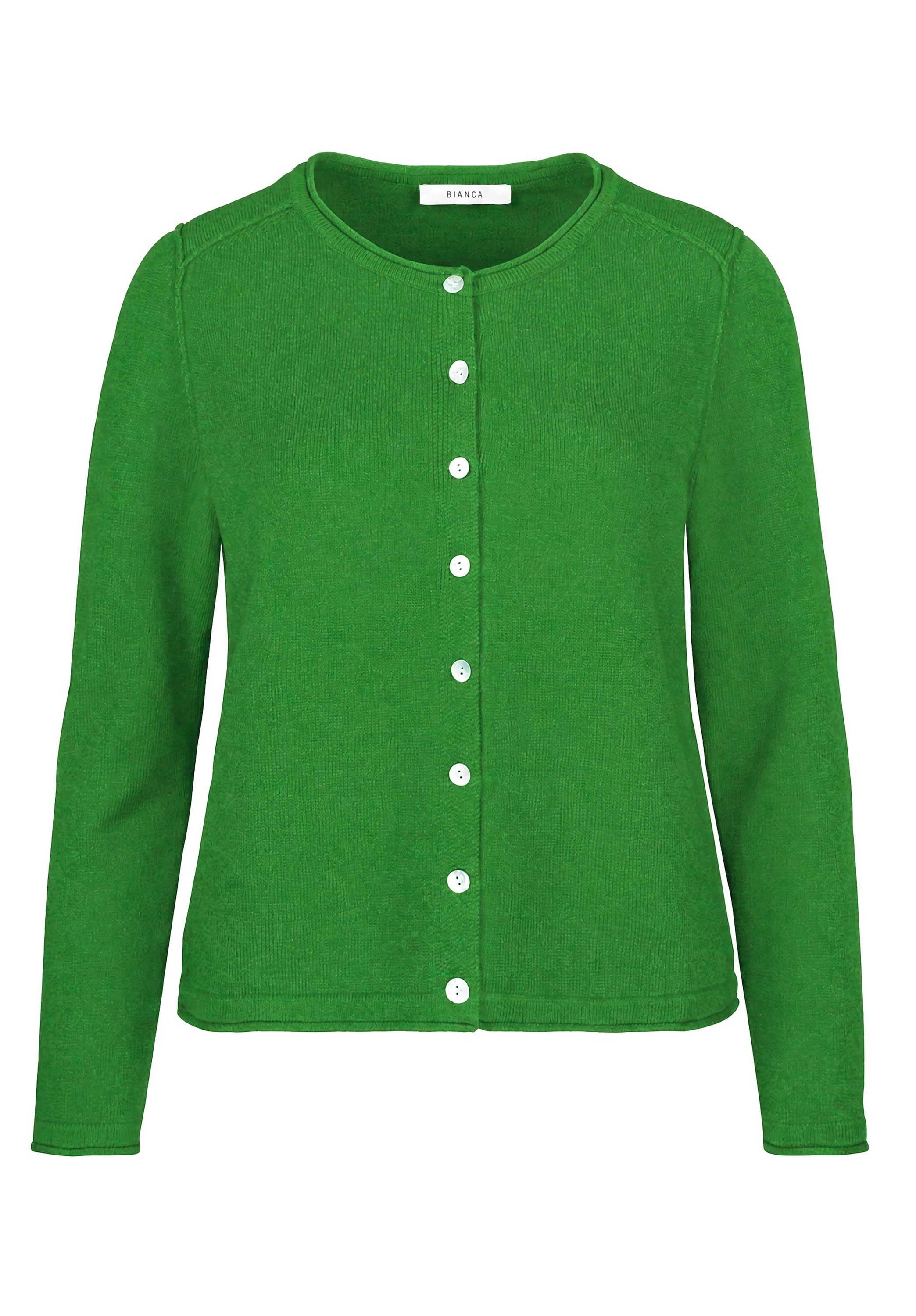 bianca Cardigan RANIS aus weicher Strickware in Trendfarbe