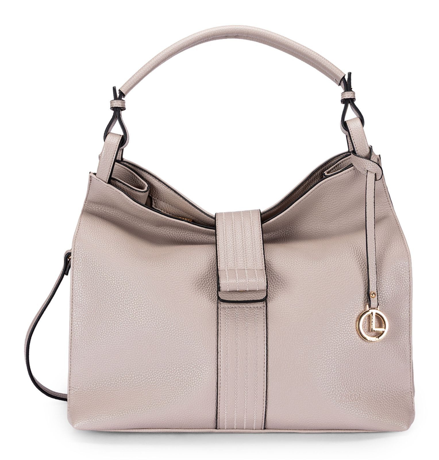 L. CREDI Schultertasche Hobo Bag