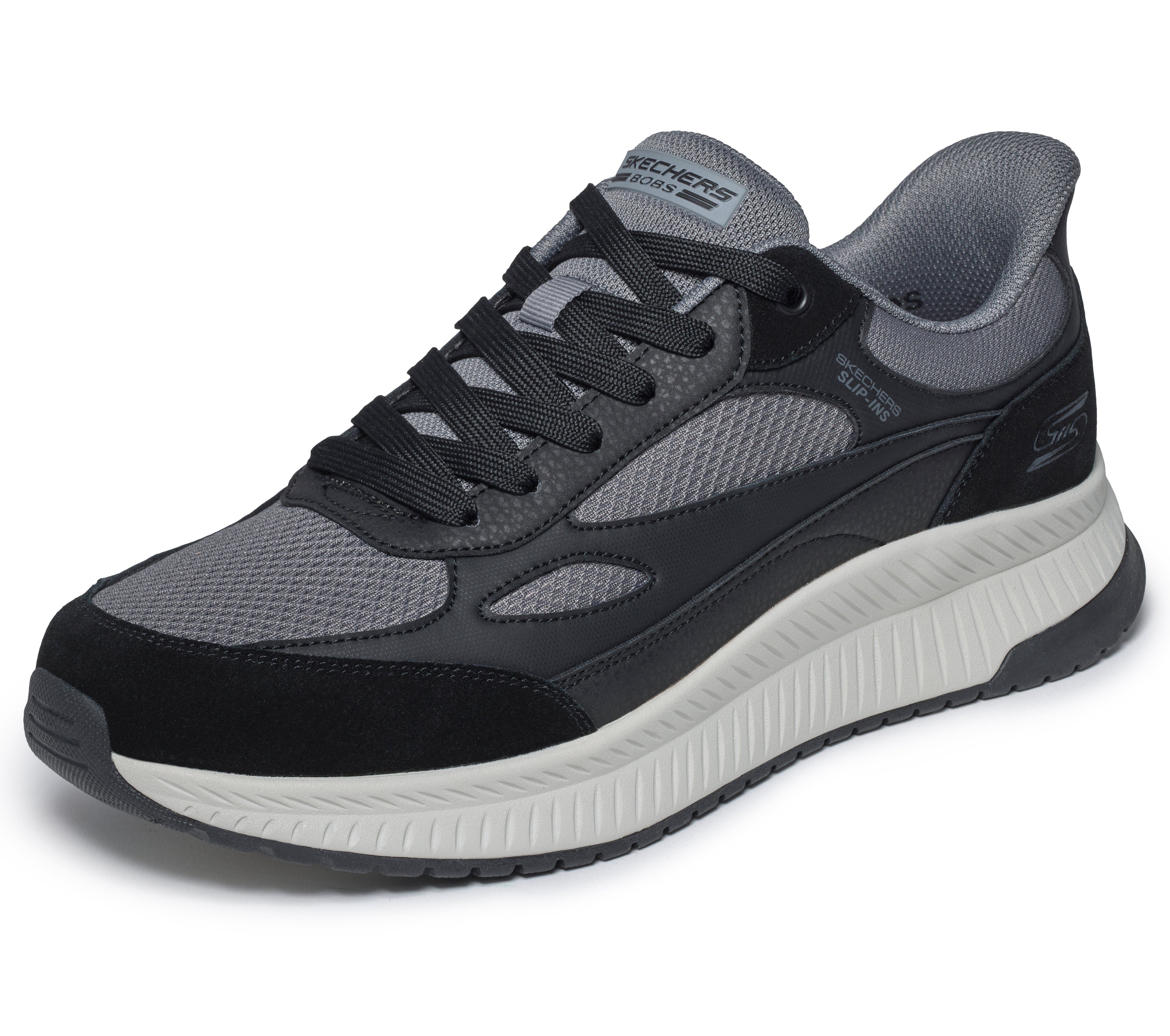 Skechers BOBS SQUAD 4 Sneaker Halbschuh, Freizeitschuh mit Slip ins