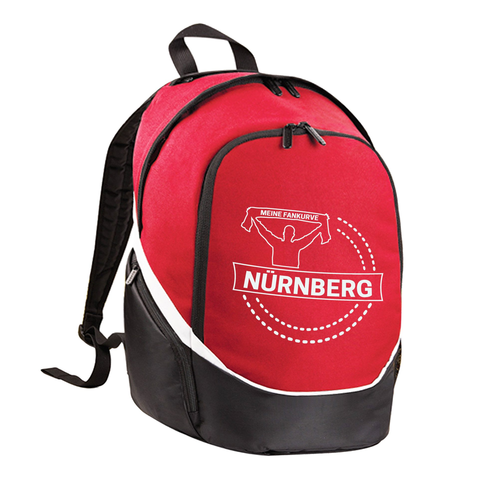 multifanshop Rucksack Nürnberg - Meine Fankurve - Tasche