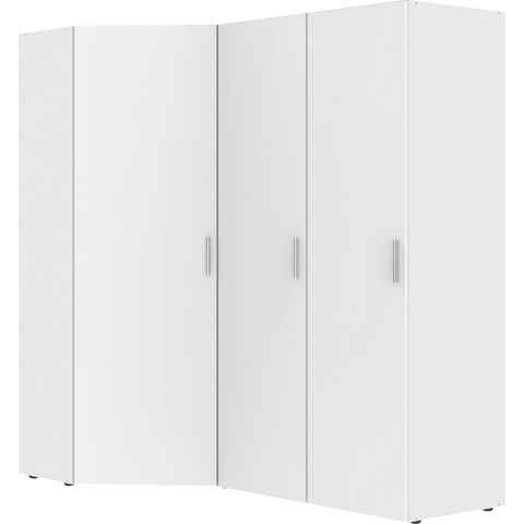 Wimex Schranksystem Münster (Spar-Set, 3tlg: Eckschrank+ 2 Schränke 50cm breit) Mehrzweckschrank