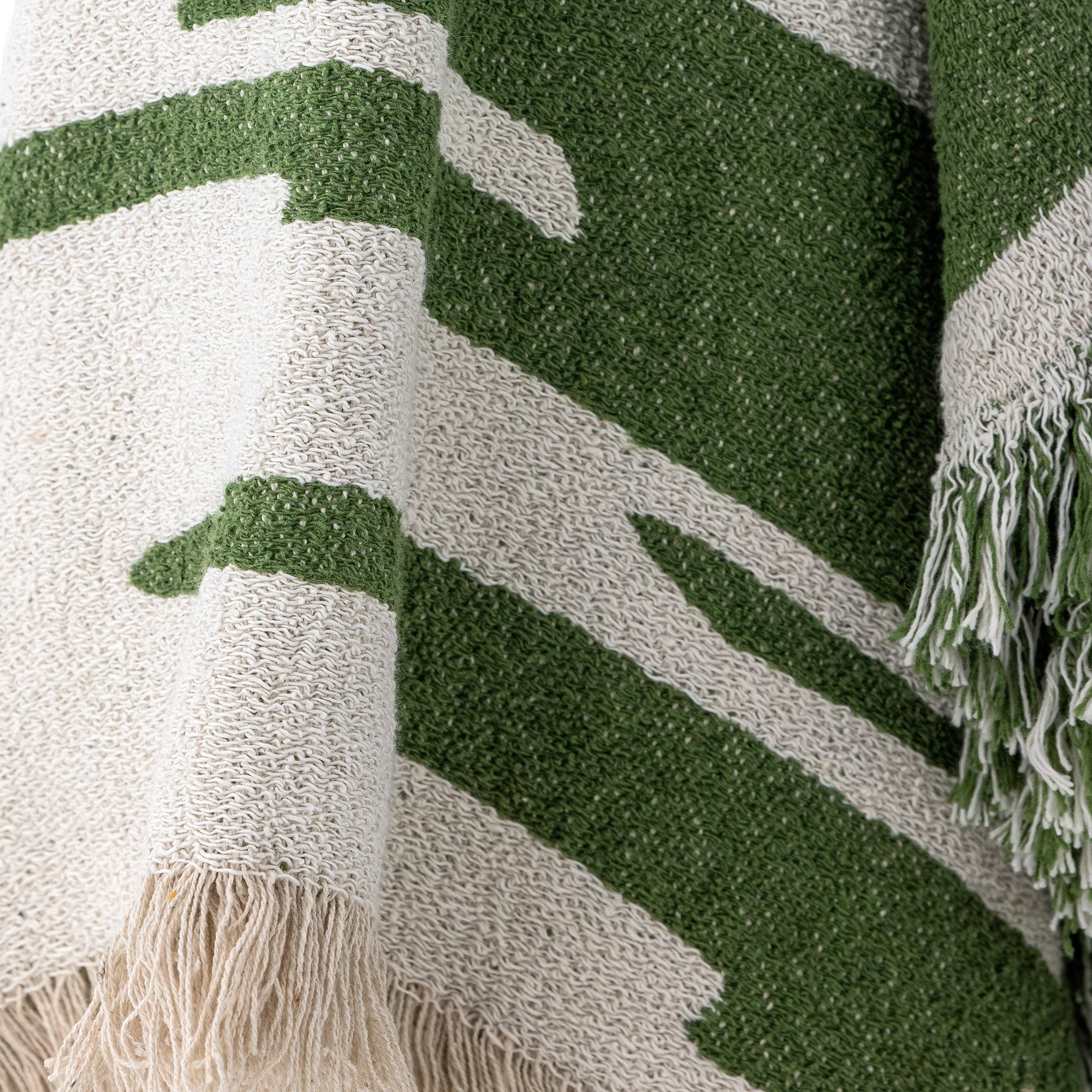 Wohndecke Bloomingville Haxby Decke, Grün, 160 günstig online kaufen