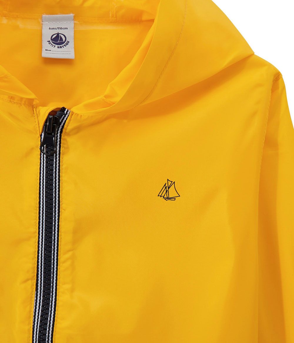 Petit Bateau Funktionsjacke PETIT BATEAU Wind Jacke gelb