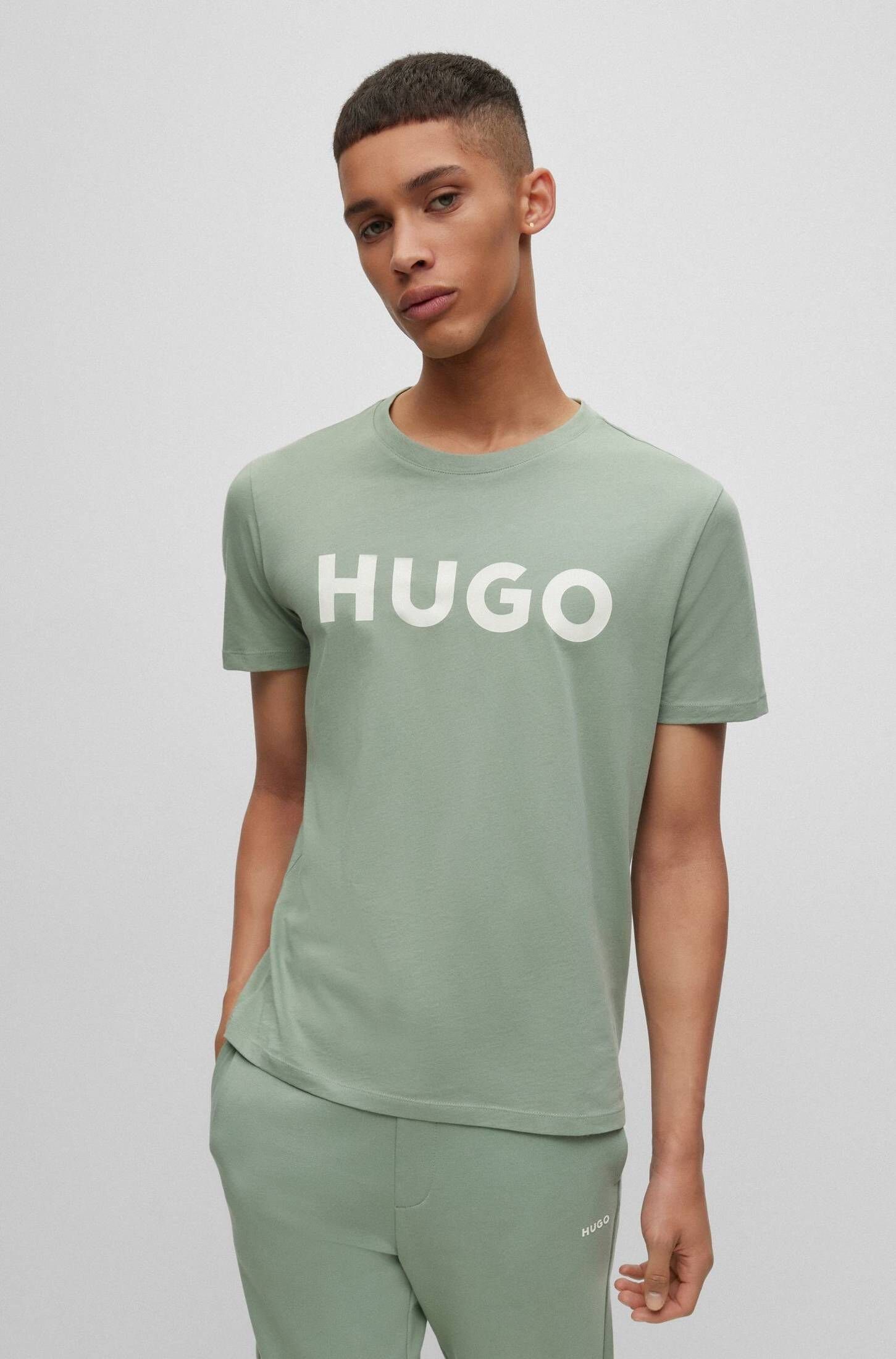 (1-tlg) Herren DULIVIO HUGO grün (400) T-Shirt T-Shirt