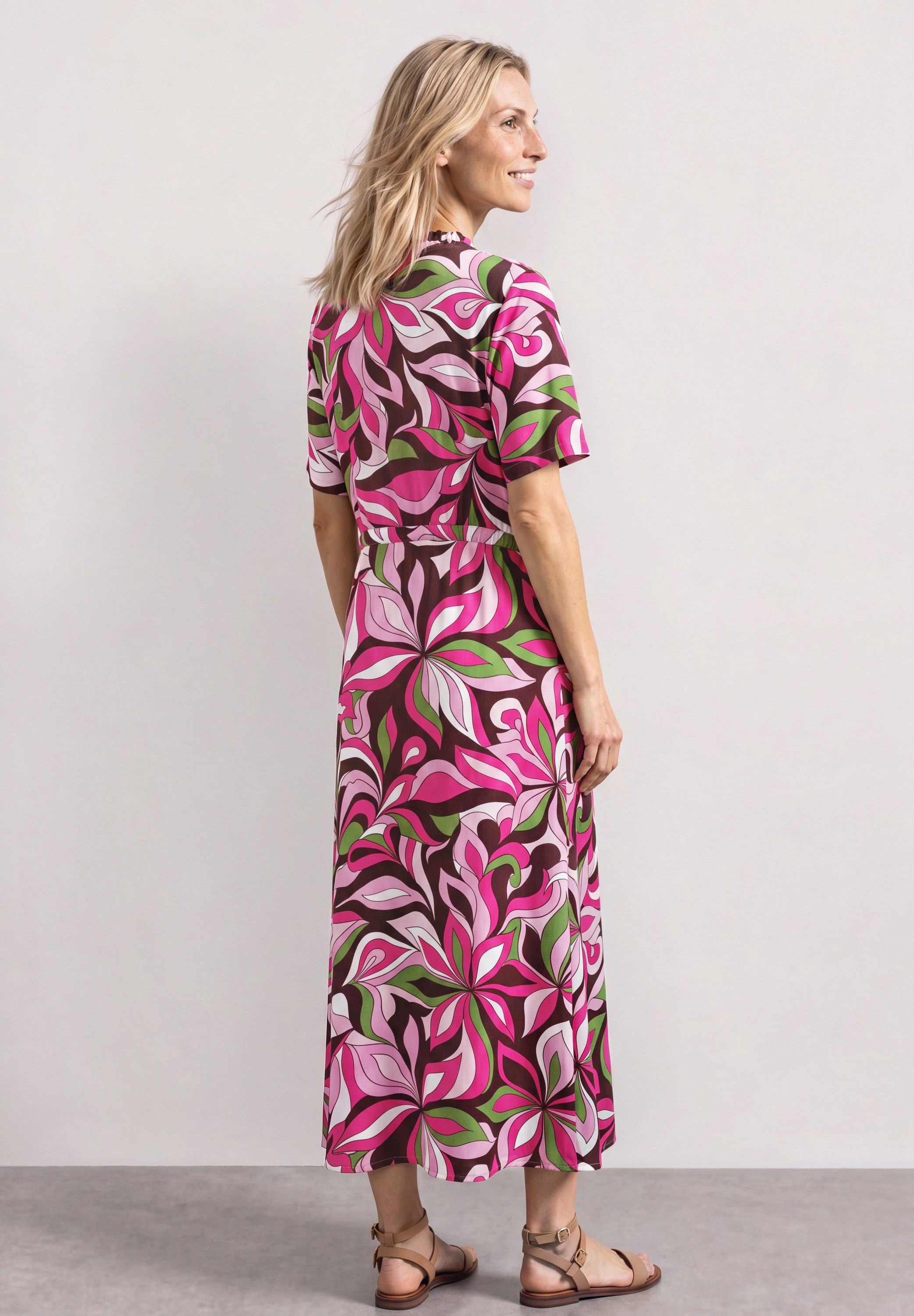 STREET ONE Maxikleid aus Viskose