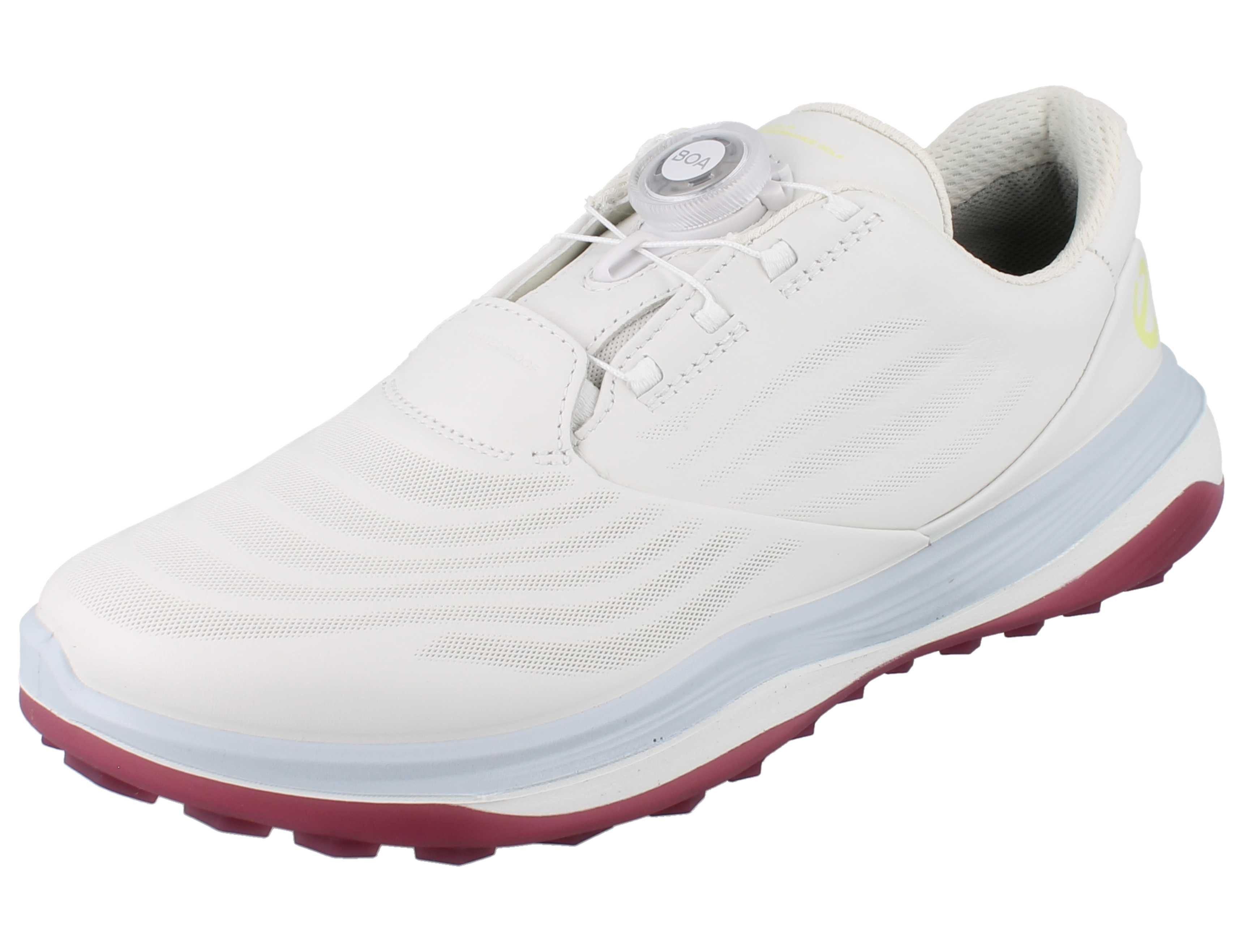 Ecco ECCO W Golf LT1 Boa WP Damen Golfschuhe weiß Glattleder - Größe: 37 Golfschuh Wasserdicht