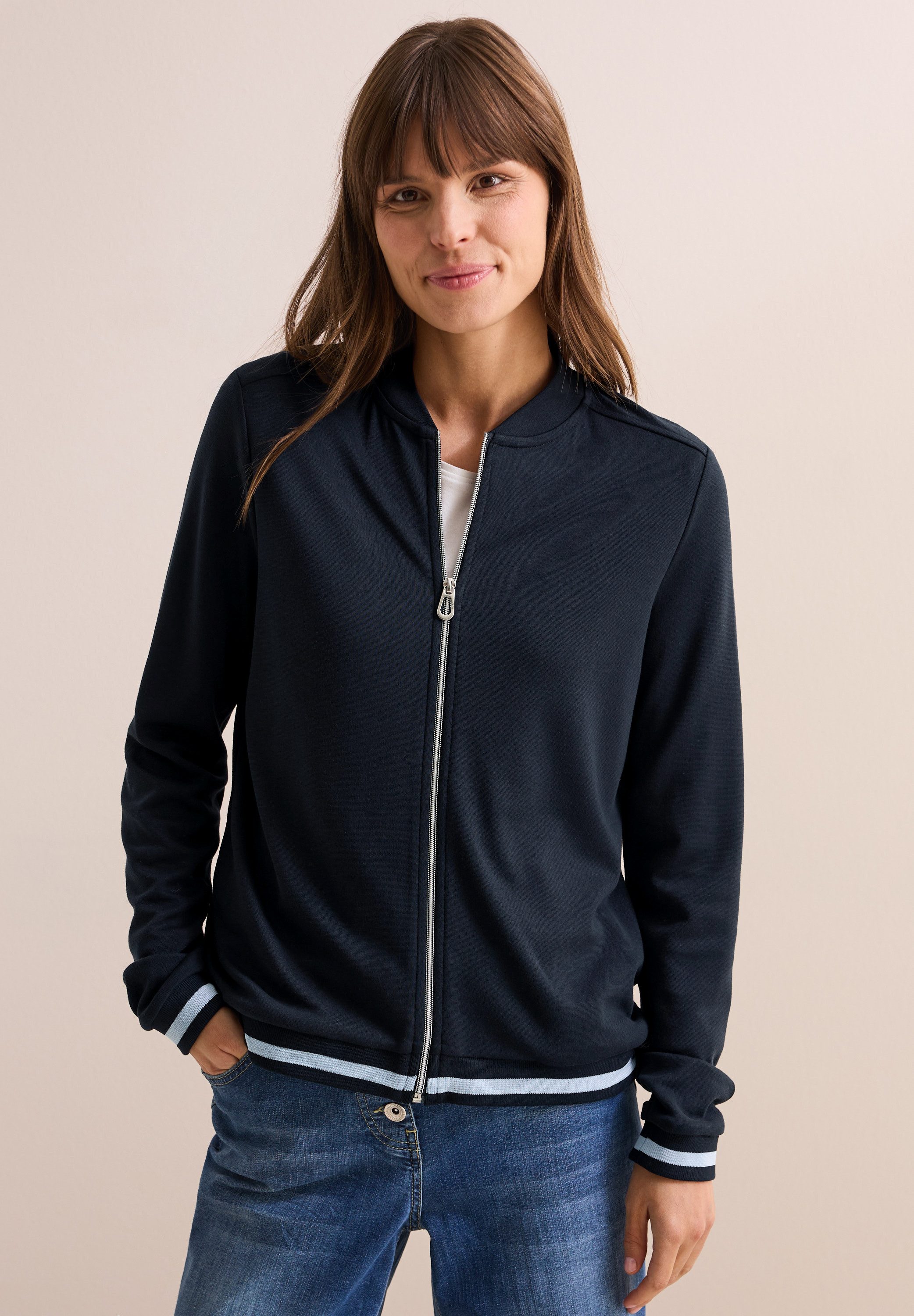 CECIL Cardigan aus softem Materialmix günstig online kaufen