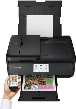 Canon PIXMA TS9550 Multifunktionsdrucker, (Bluetooth, LAN (Ethernet), WLAN (Wi-Fi)