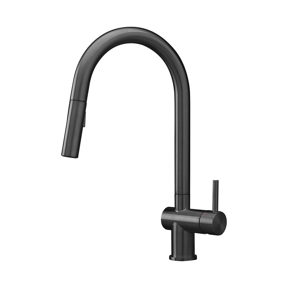 REGINOX Küchenarmatur Flint mit Auszug Auslauf, Gun Metal II