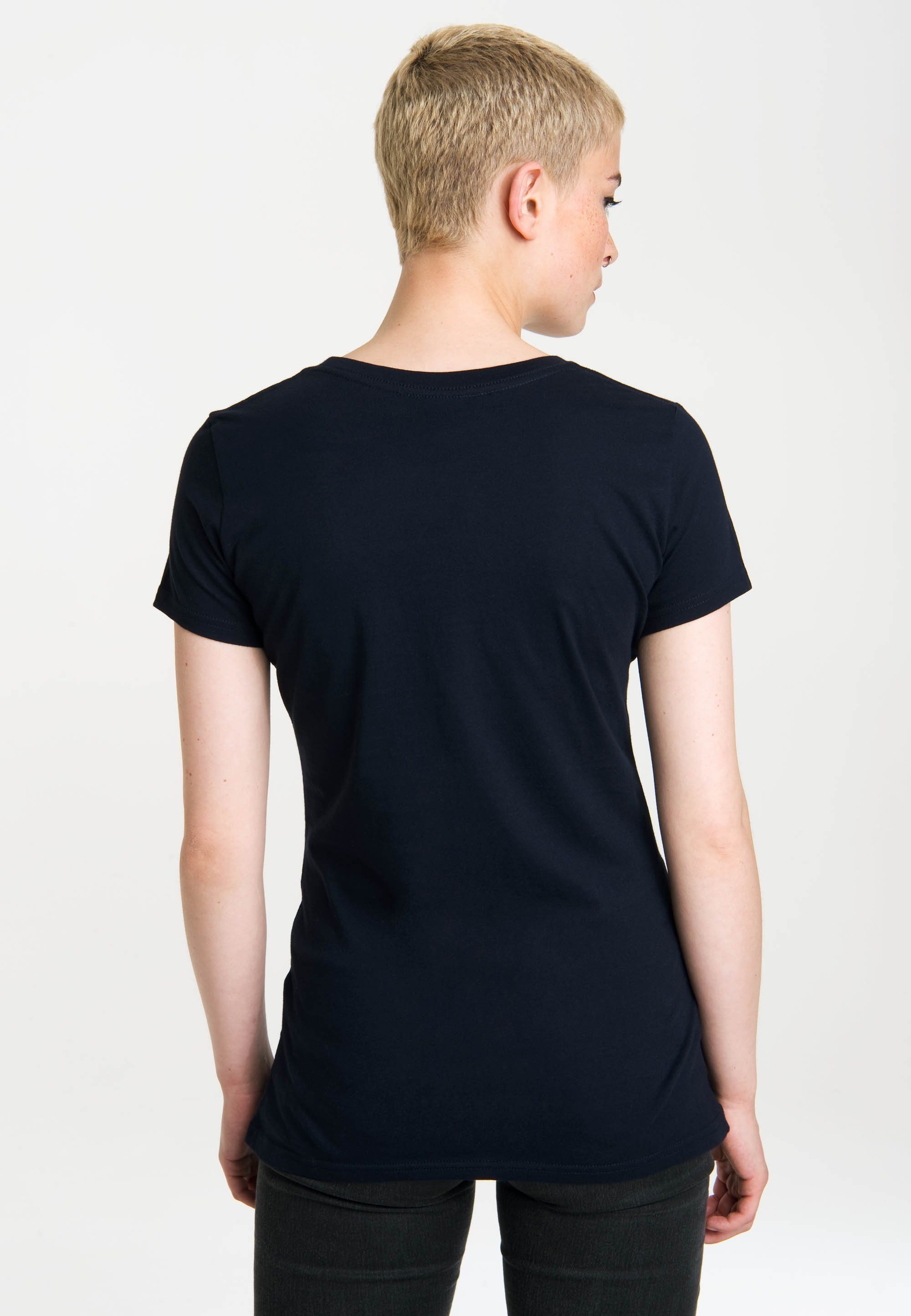 LOGOSHIRT T-Shirt Wonder Woman mit tollem Statement-Print