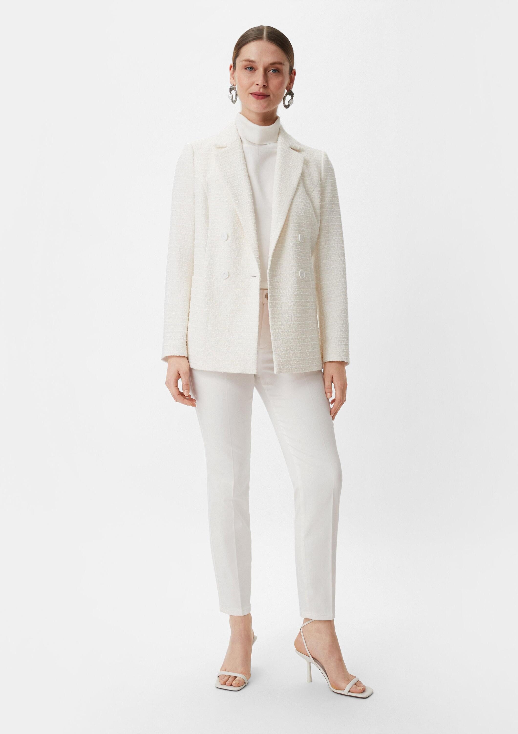 comma Chinos Hose Regular: Hose mit schmalem Bein