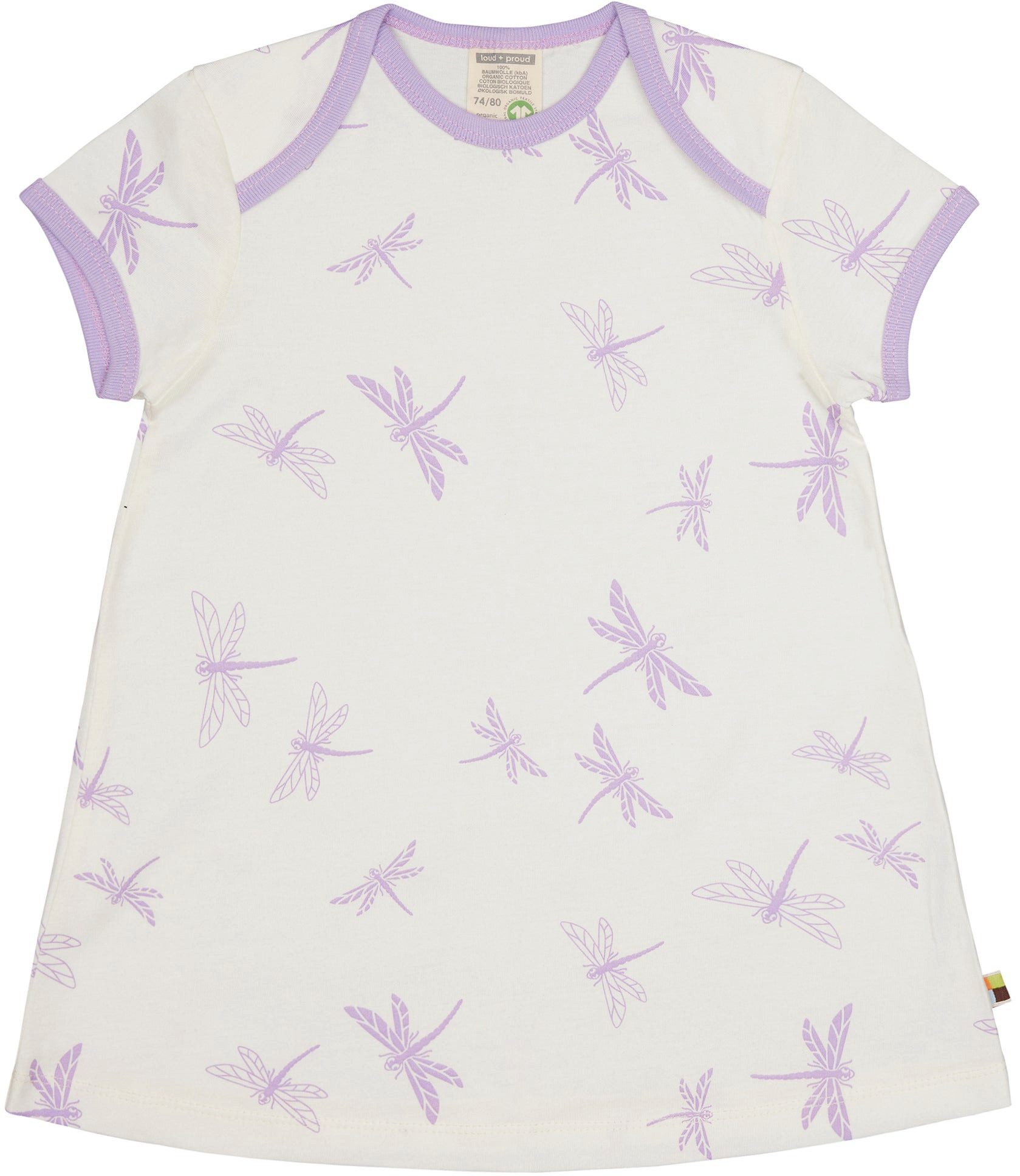 loud + proud Jerseykleid aus Biobaumwolle, Biobaumwolle