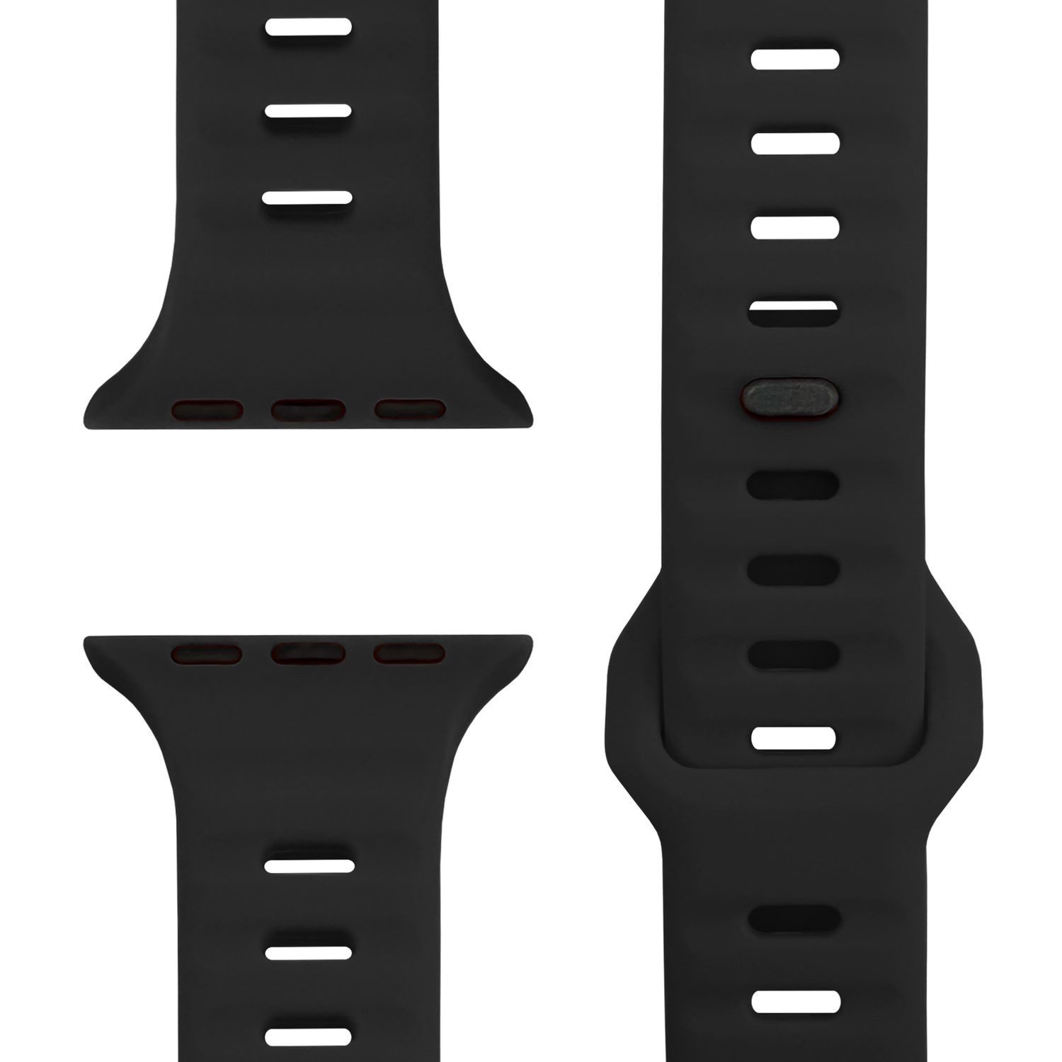 Nalia Smartwatch-Armband Apple Watch 38mm/40/41/42(Serie 10), Silikon Ersat günstig online kaufen