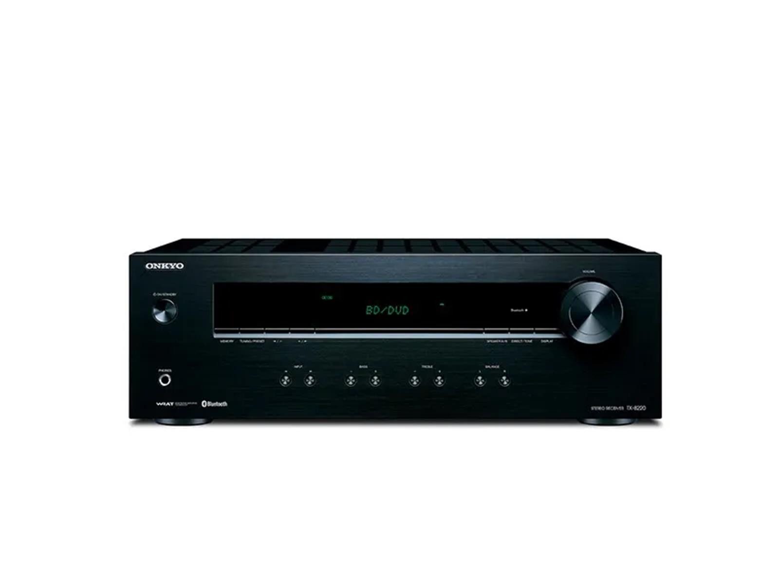 Onkyo TX-8220 Stereo-Receiver schwarz Stereo-CD Player