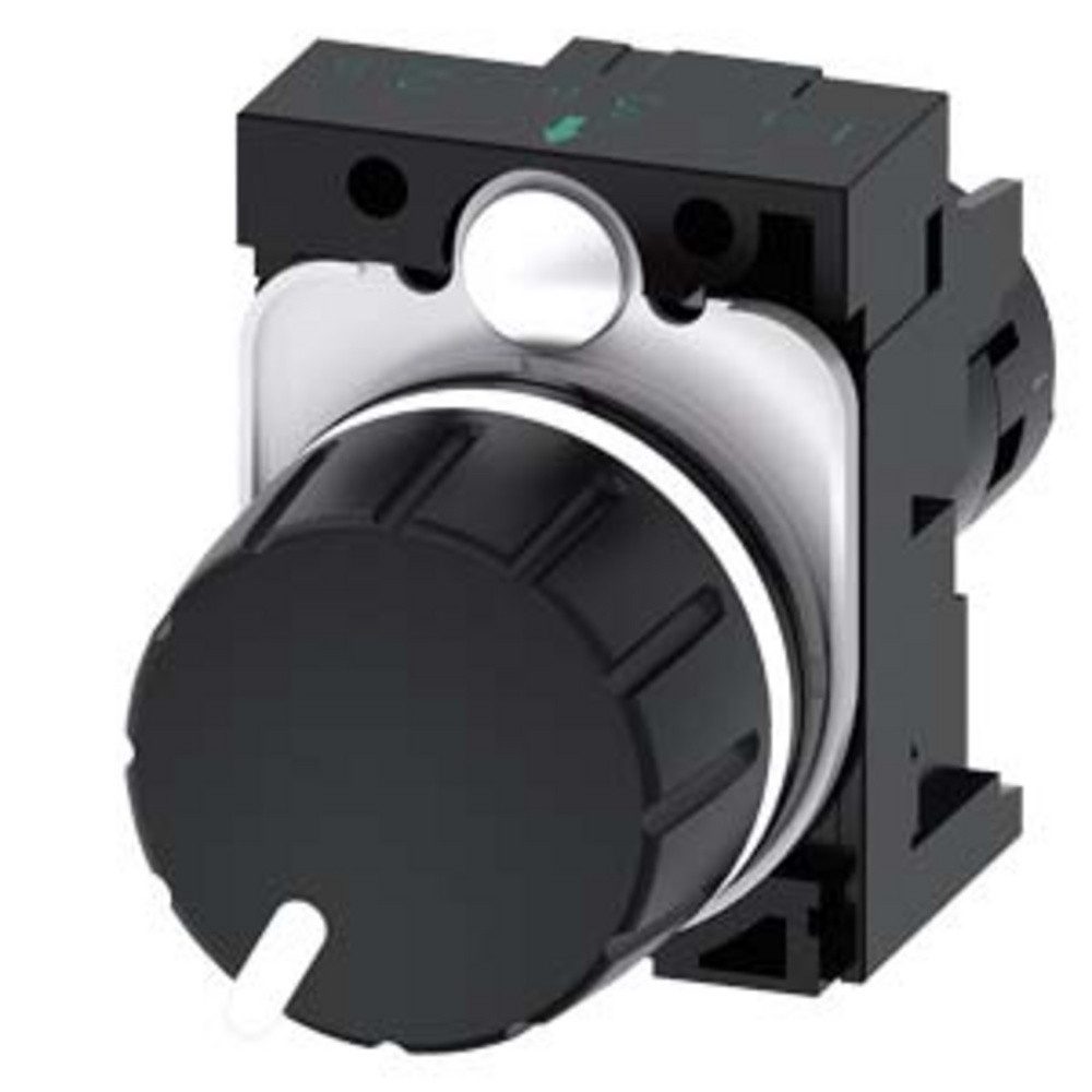 SIEMENS Sensor Siemens 3SU12002PQ101AA0 3SU1200-2PQ10-1AA0 Dreh-Potentiometer 1 kΩ, (3SU1200-2PQ10-1AA0)