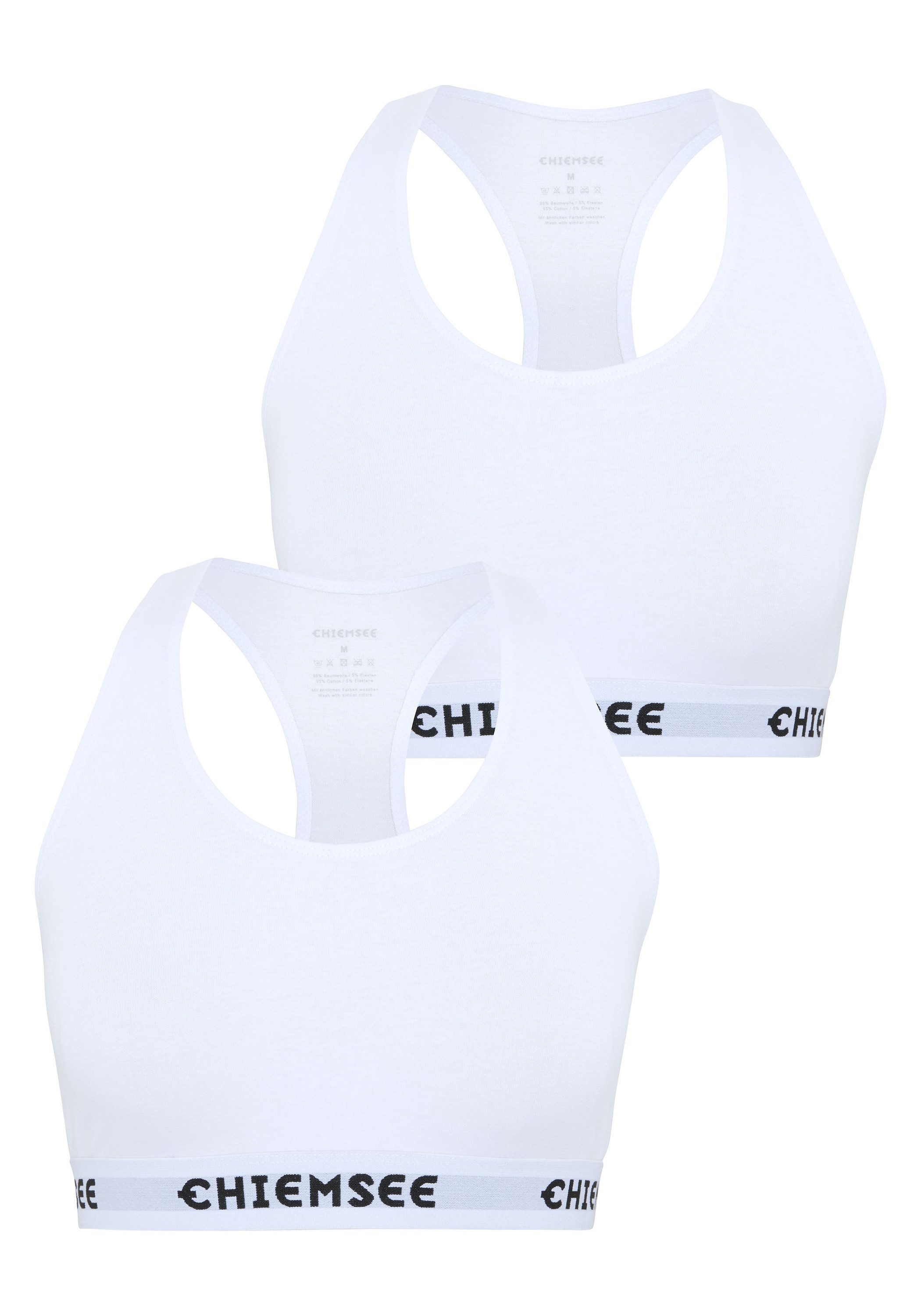 Chiemsee Sport-BH Bustier-Top im Zweierpack mit günstig online kaufen
